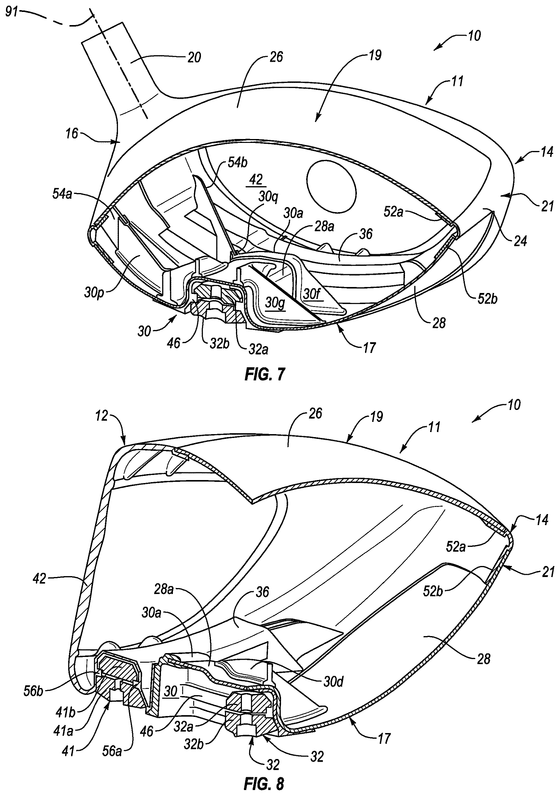 Patent US12616882 Figure 5 – Golf club head