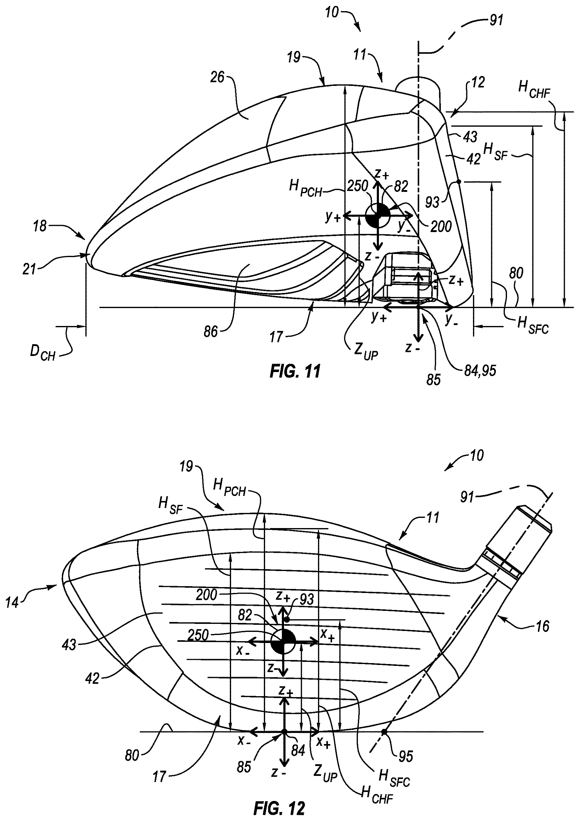 Patent US12616882 Figure 8 – Golf club head