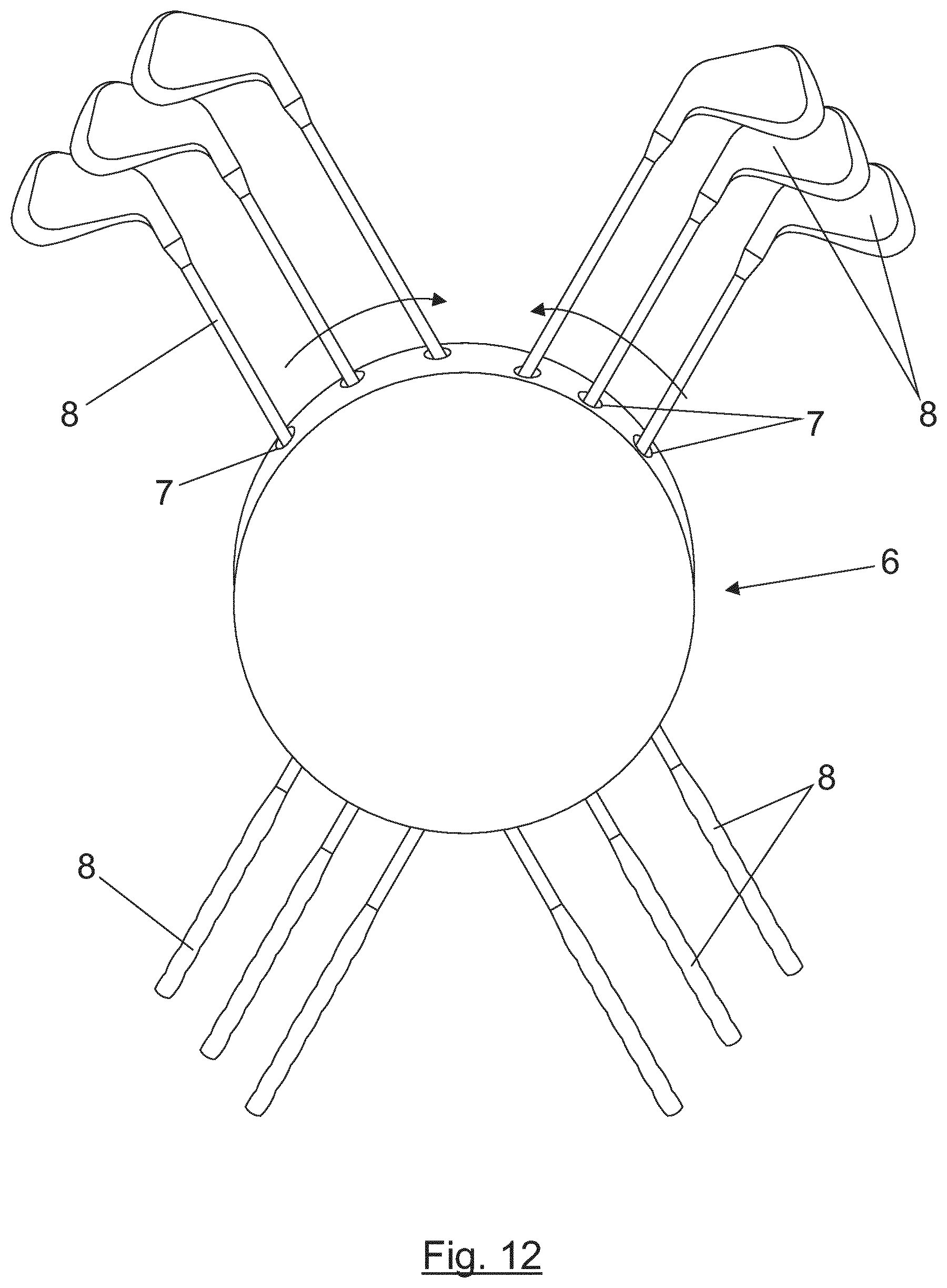 Patent US12616884 Figure 11 – Golf backpack