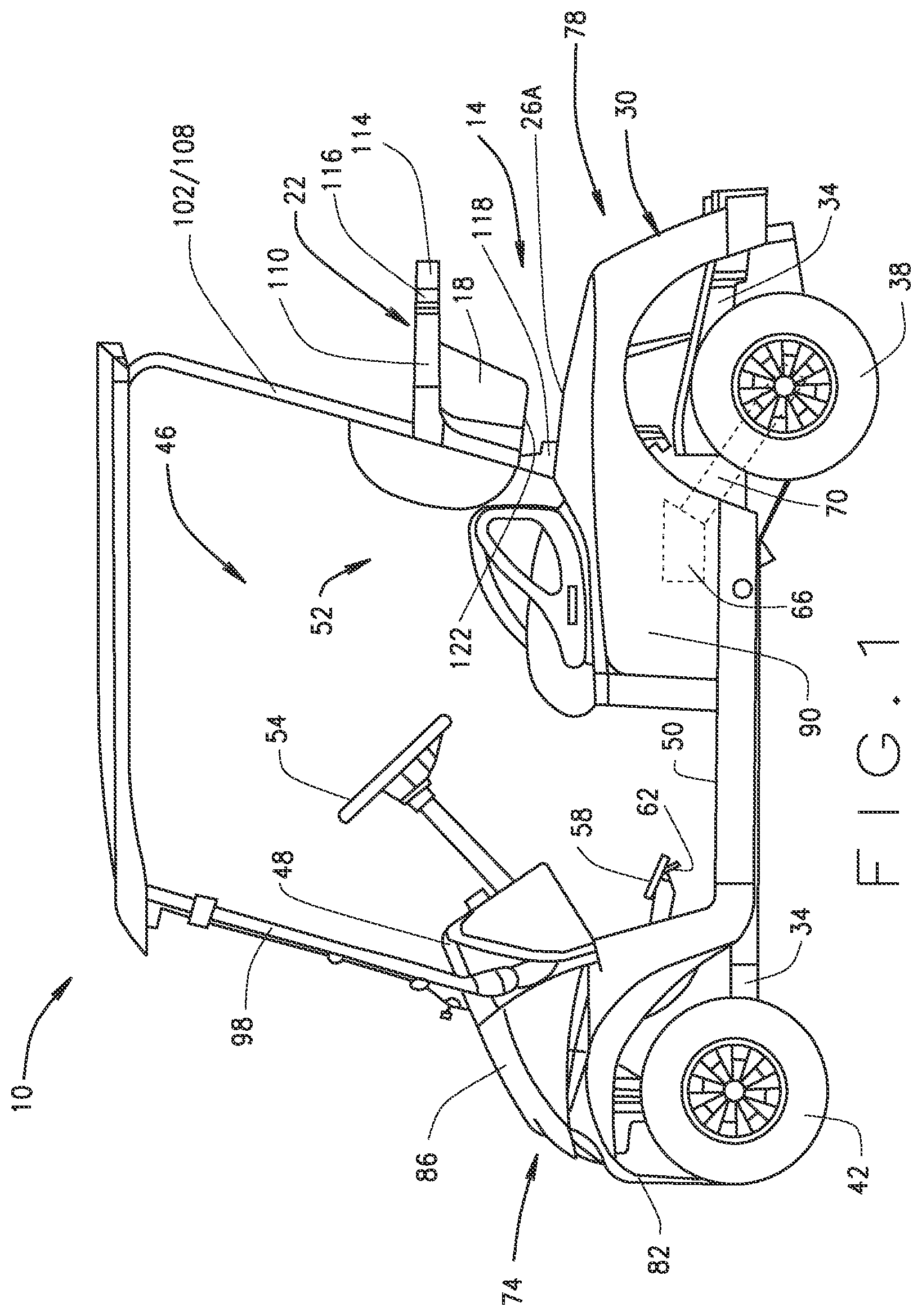 Patent US12616885 Figure 1 – Basket drainage system