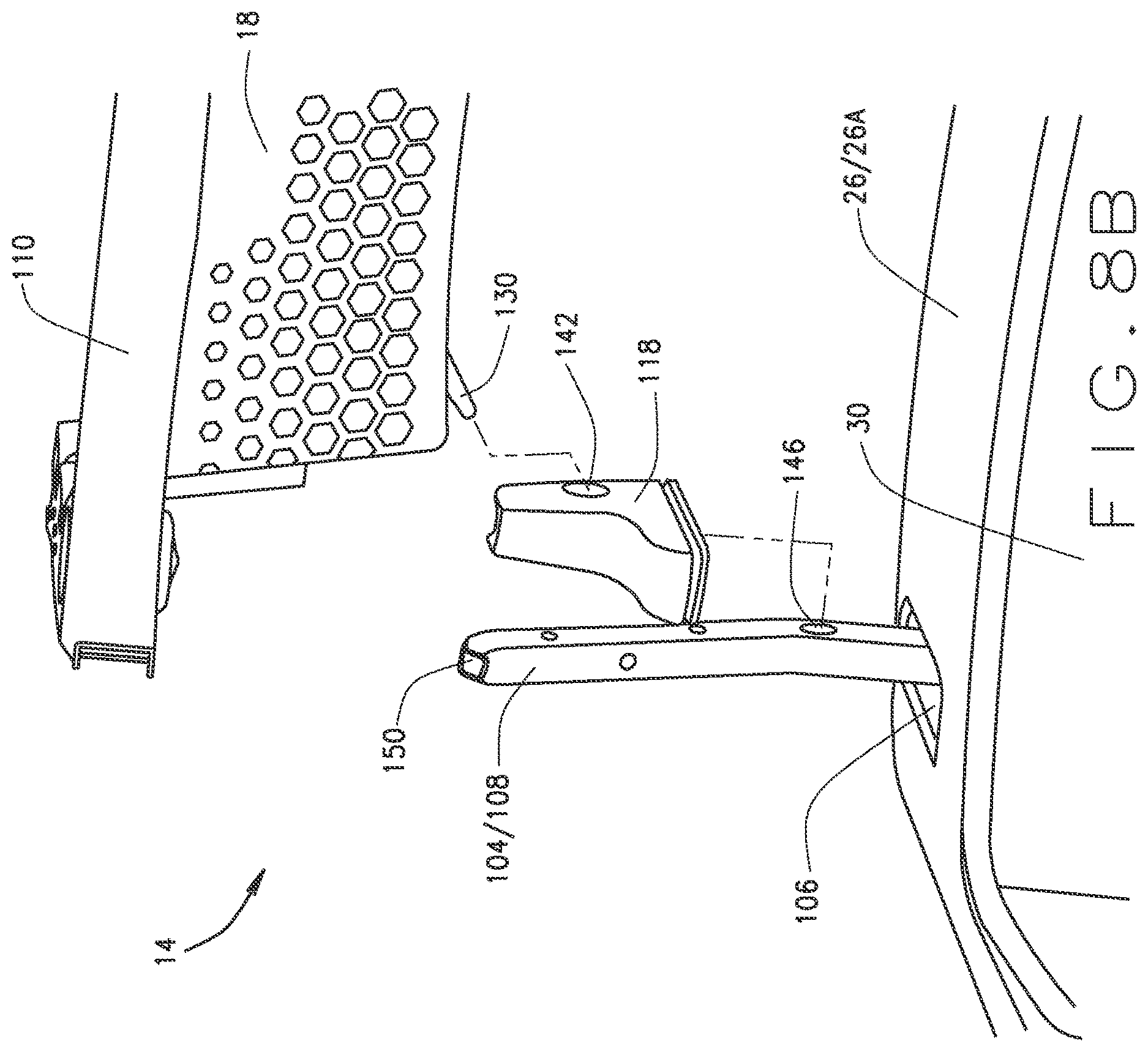 Patent US12616885 Figure 9 – Basket drainage system