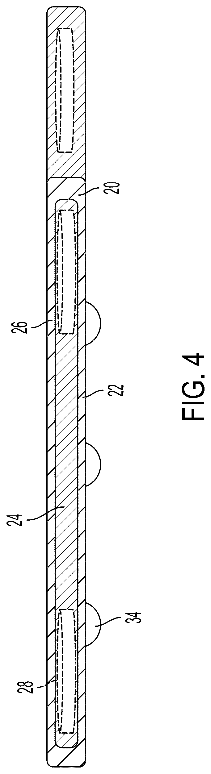 Patent US12616887 Figure 4 – Golf club face protector