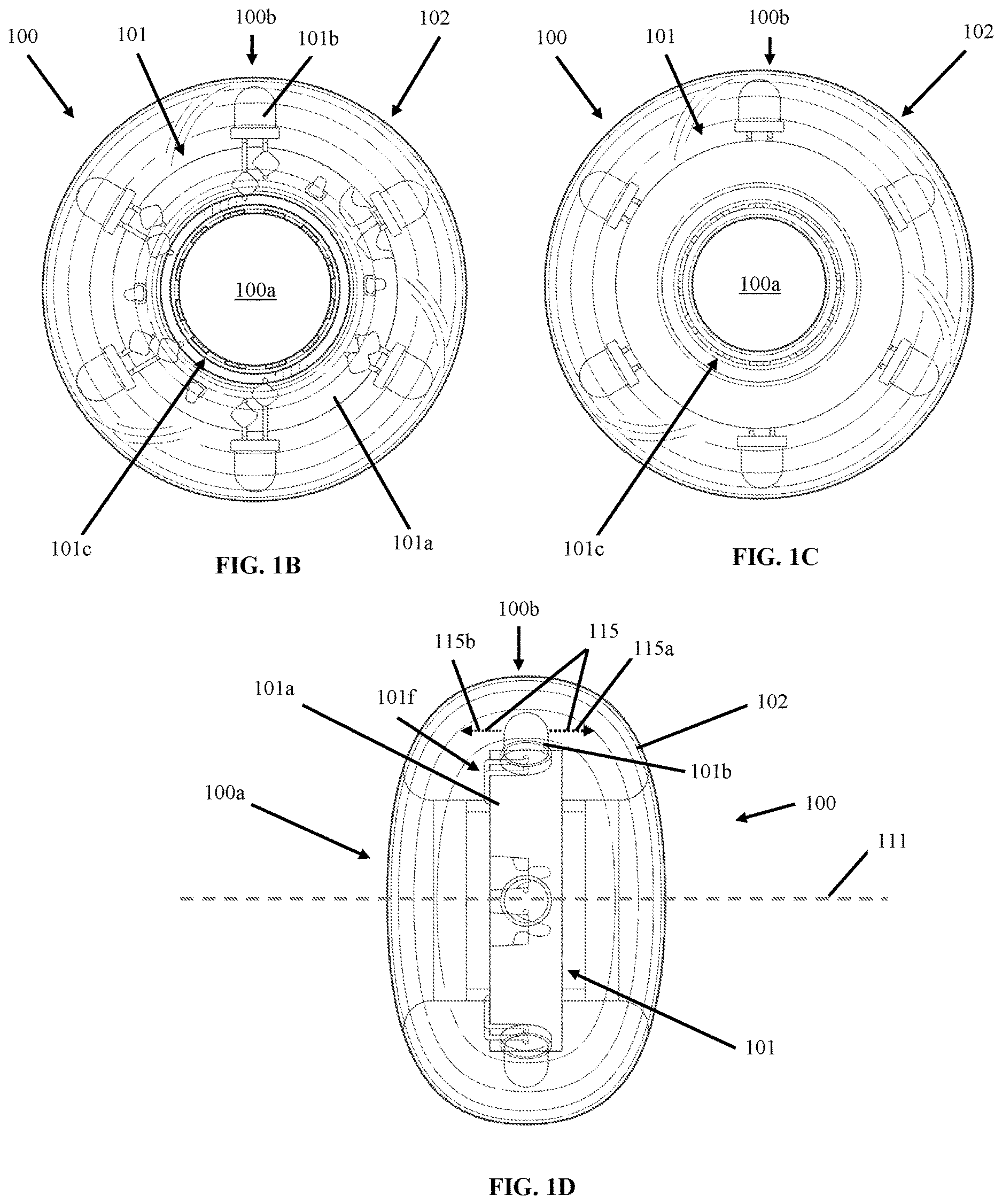 Patent US12616893 Figure 2 – Wheel assembly having a light up wheel hub