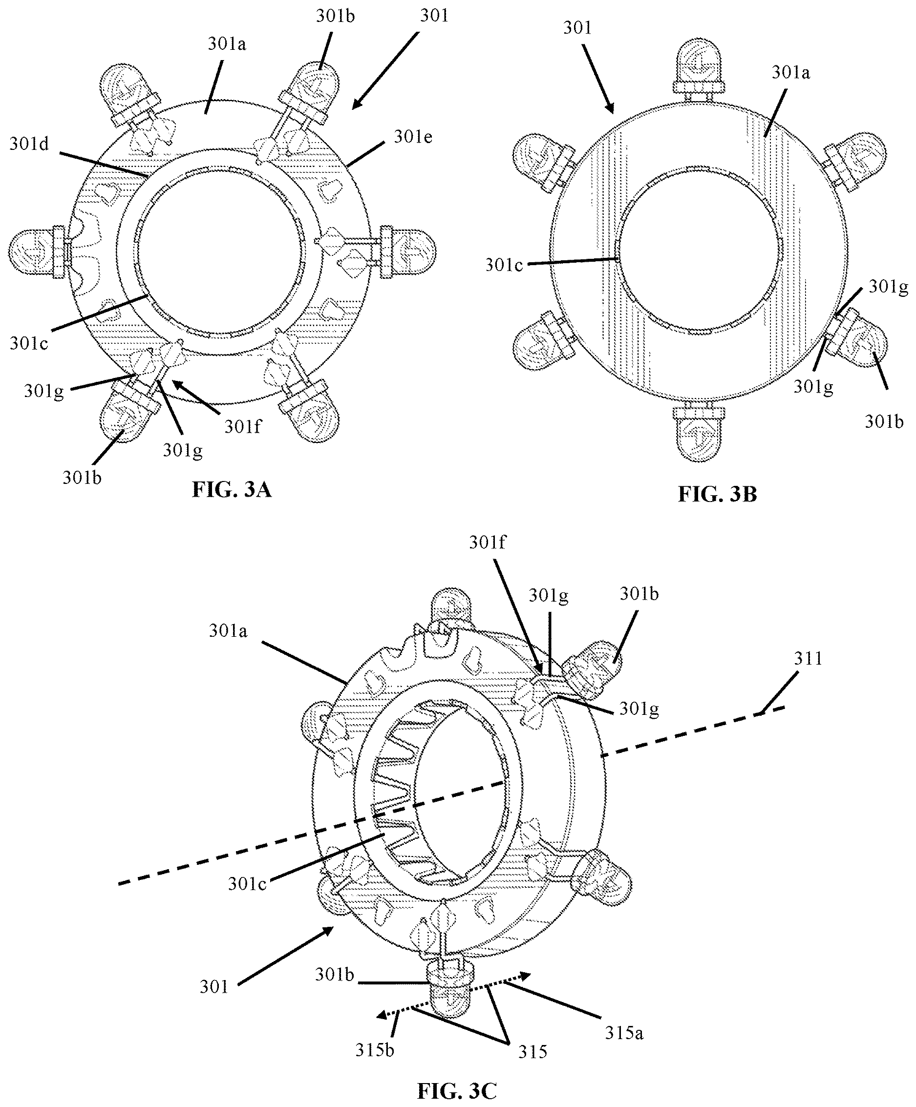 Patent US12616893 Figure 4 – Wheel assembly having a light up wheel hub