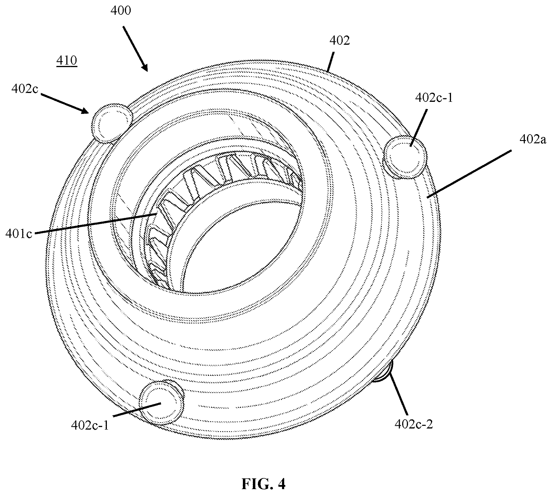 Patent US12616893 Figure 5 – Wheel assembly having a light up wheel hub