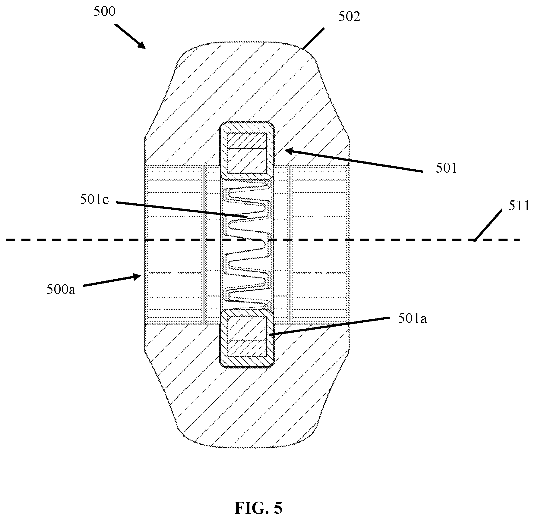 Patent US12616893 Figure 6 – Wheel assembly having a light up wheel hub