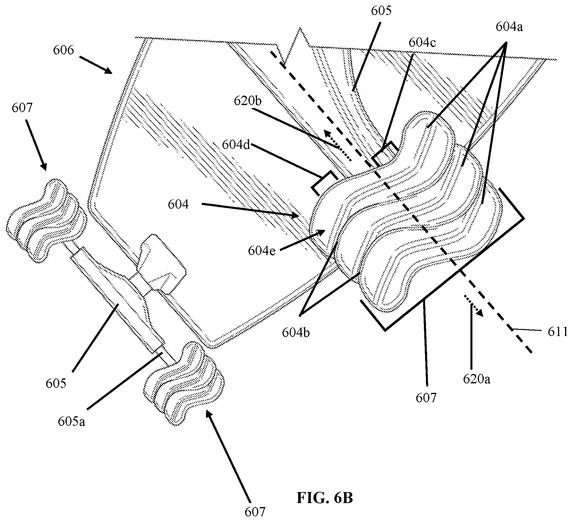 Patent US12616893 Figure 8 – Wheel assembly having a light up wheel hub