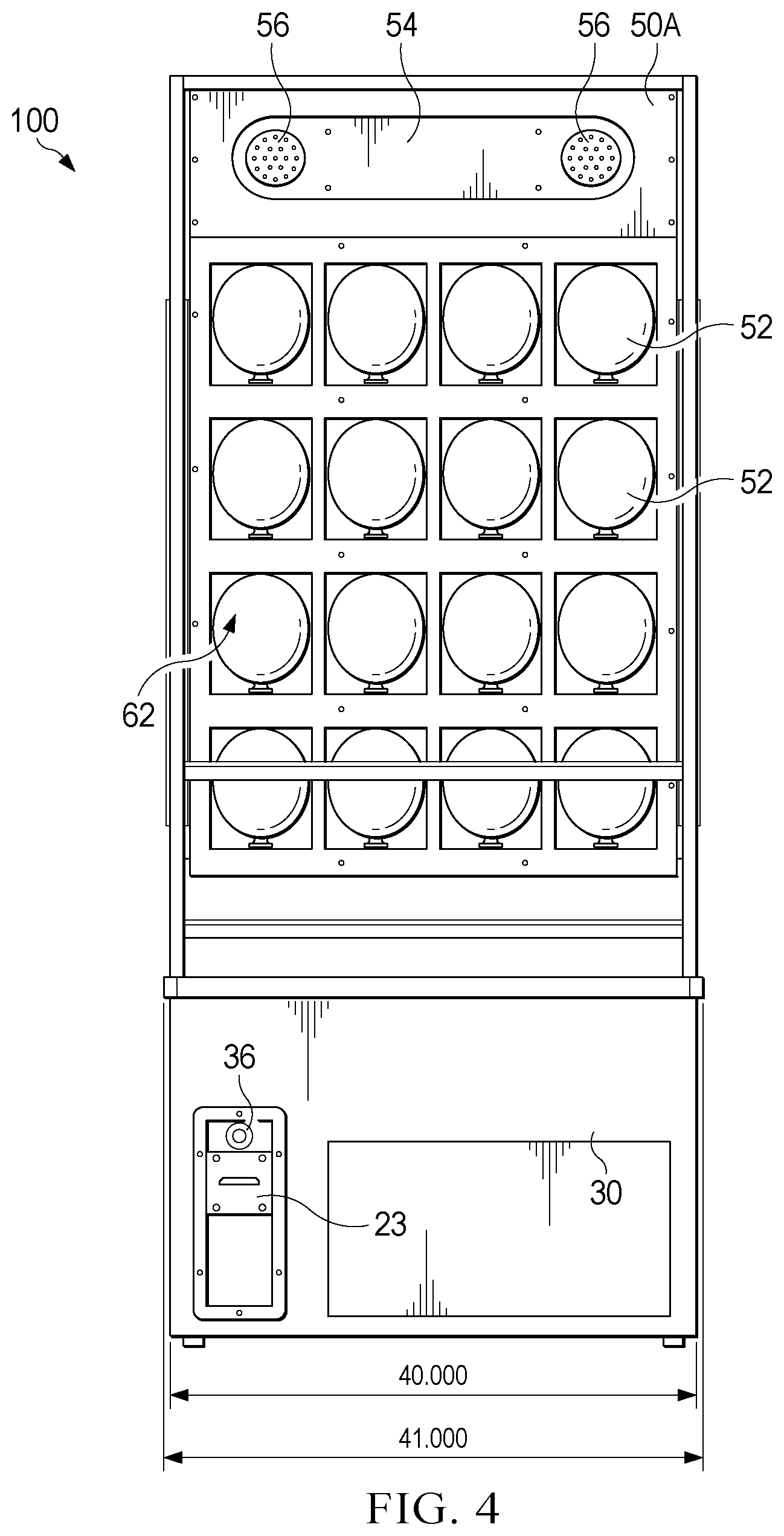 Patent US12616894 Figure 4 – Attendant-free game machine