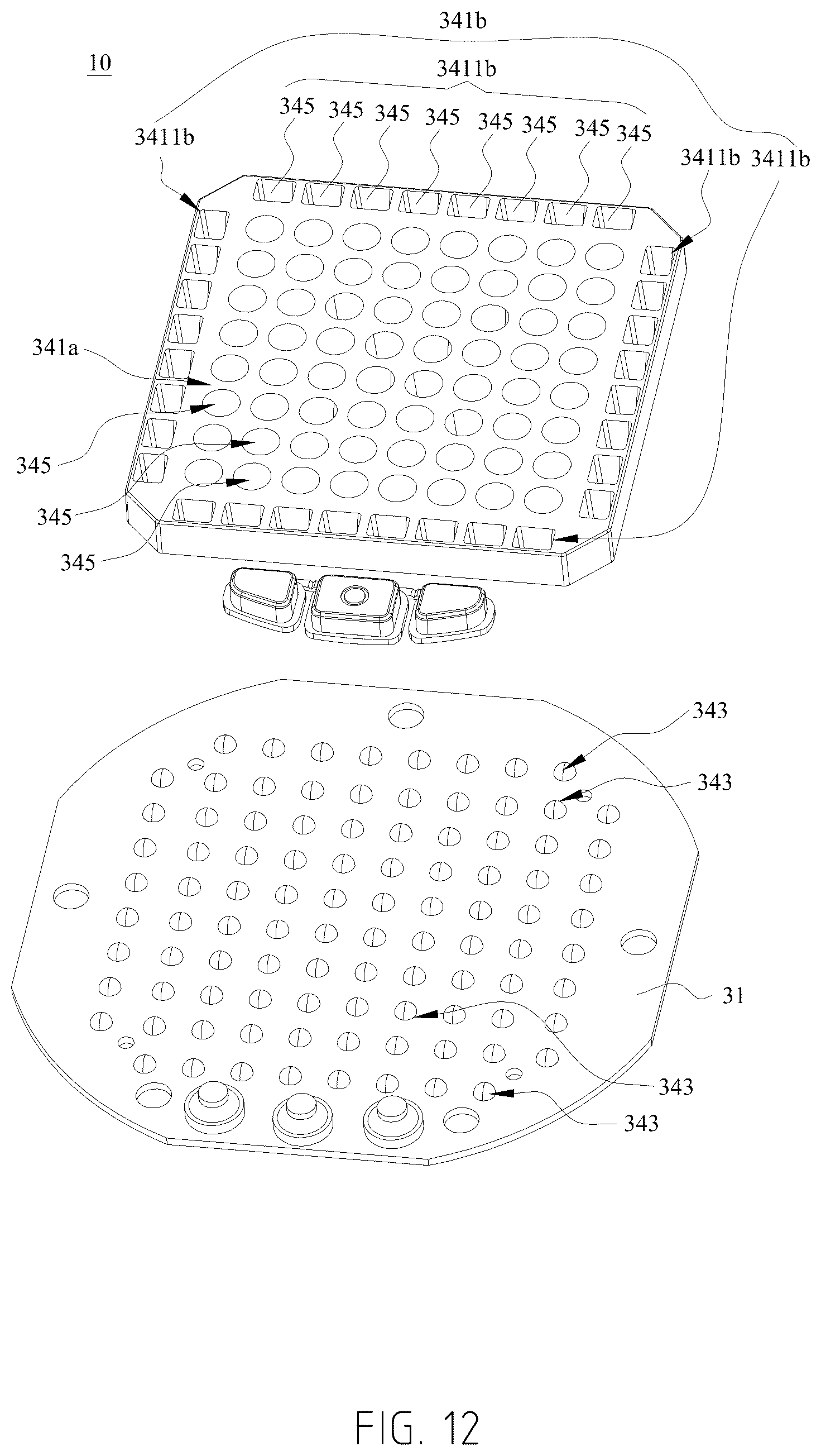 Patent US12616895 Figure 12 – Chessboard toy