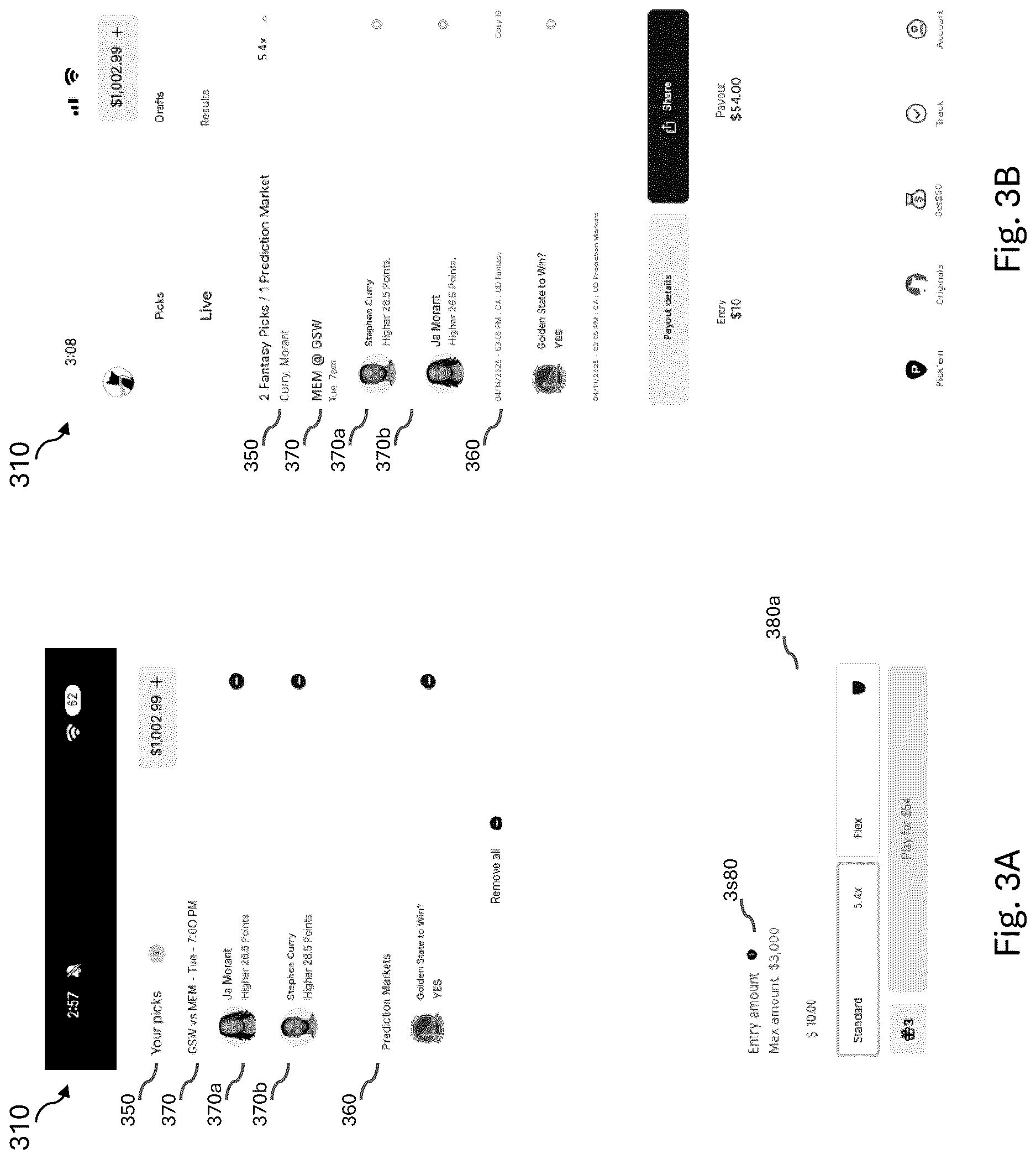 Patent US12616897 Figure 9 – Systems and methods for processing combination selections including predictions and fantasy entries