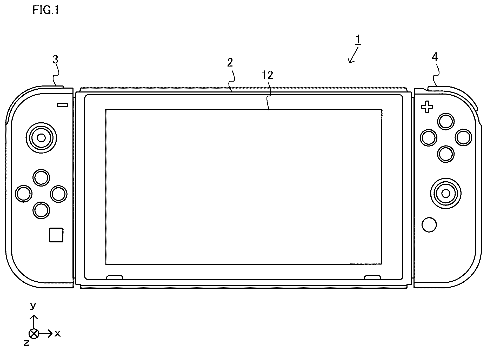 Patent US12616898 Figure 1 – Computer-readable non-transitory storage medium having game program stored therein, game processing system, and game processing method