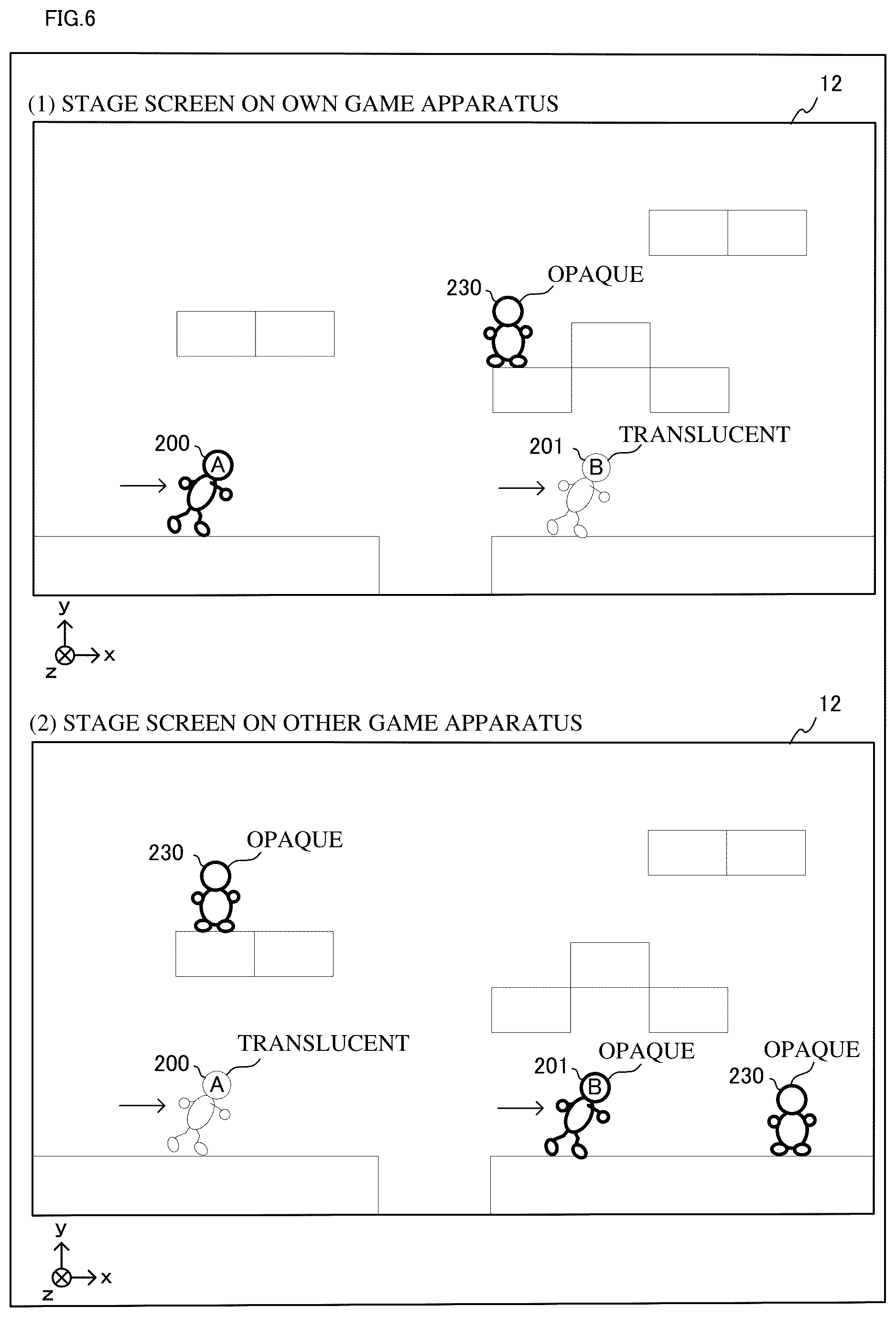 Patent US12616898 Figure 6 – Computer-readable non-transitory storage medium having game program stored therein, game processing system, and game processing method