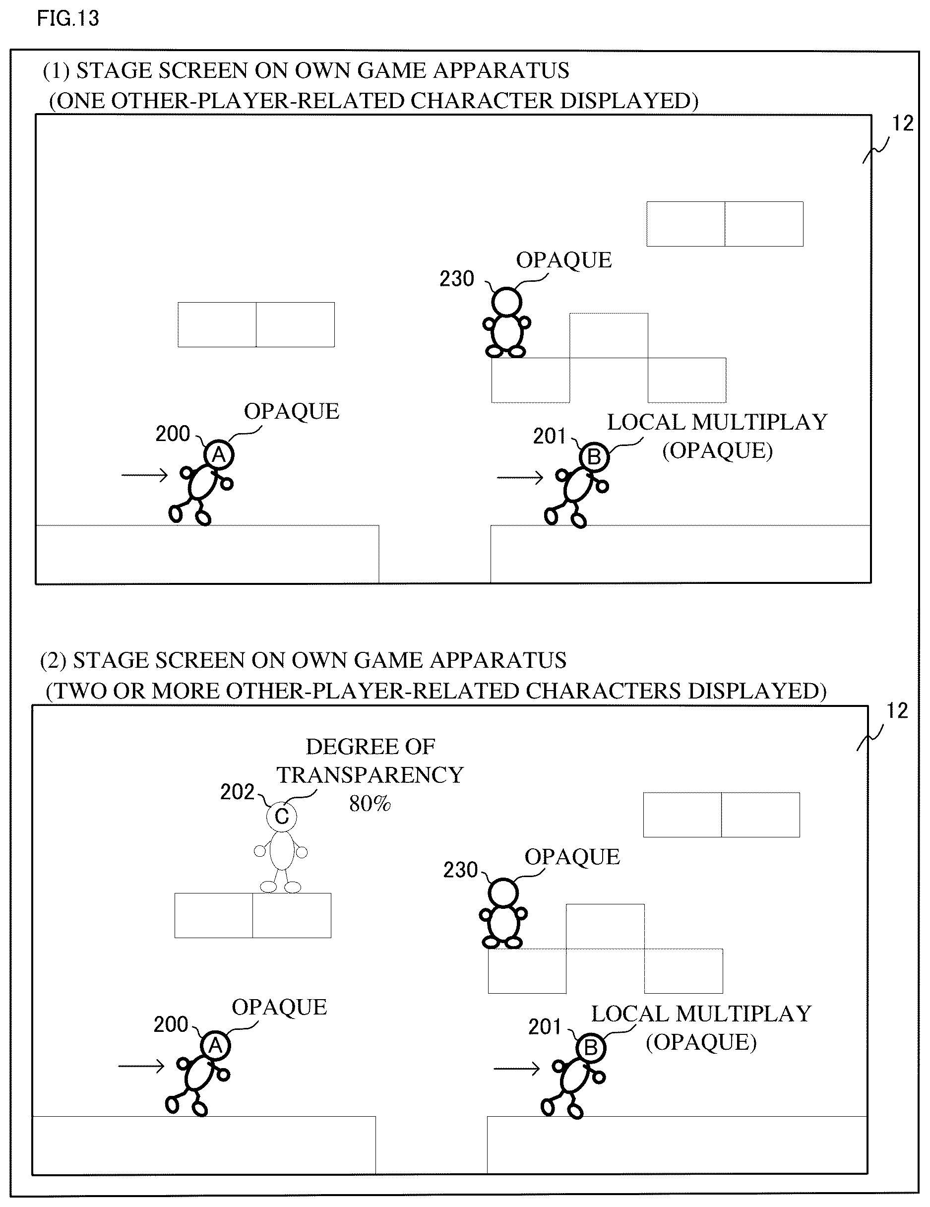 Patent US12616898 Figure 12 – Computer-readable non-transitory storage medium having game program stored therein, game processing system, and game processing method