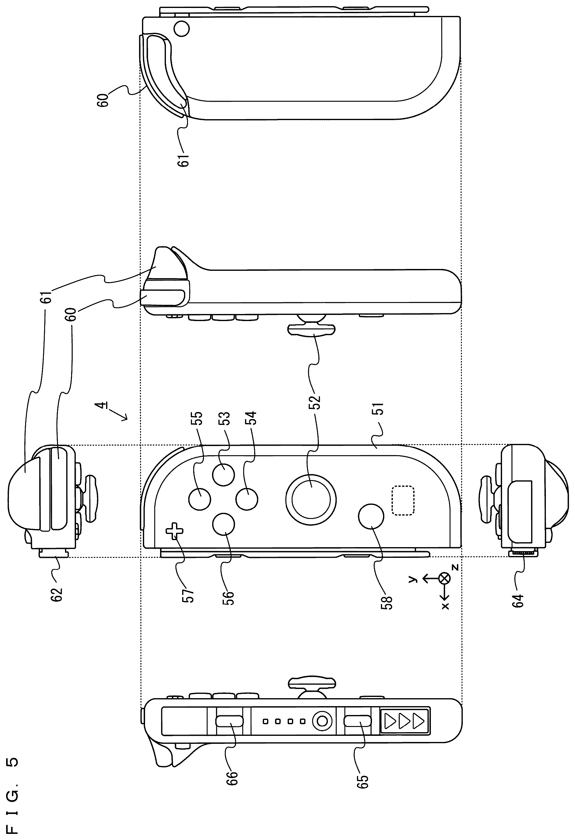 Patent US12616900 Figure 5 – Storage medium, game system, and game processing method