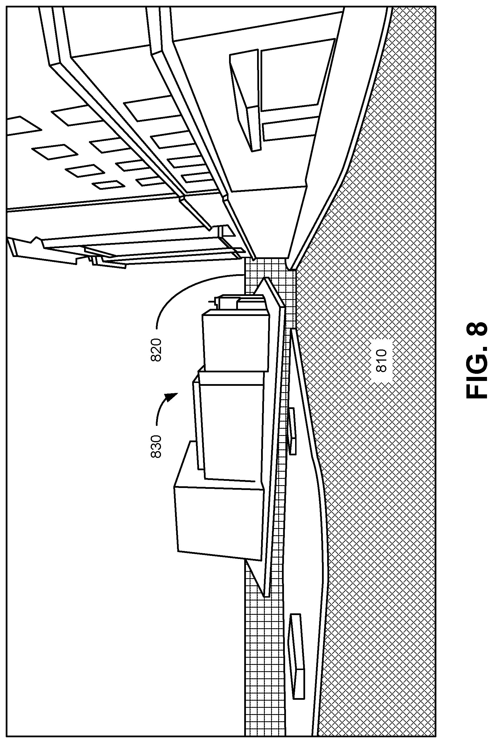 Patent US12616901 Figure 10 – Mapping traversable space in a scene using a three-dimensional mesh