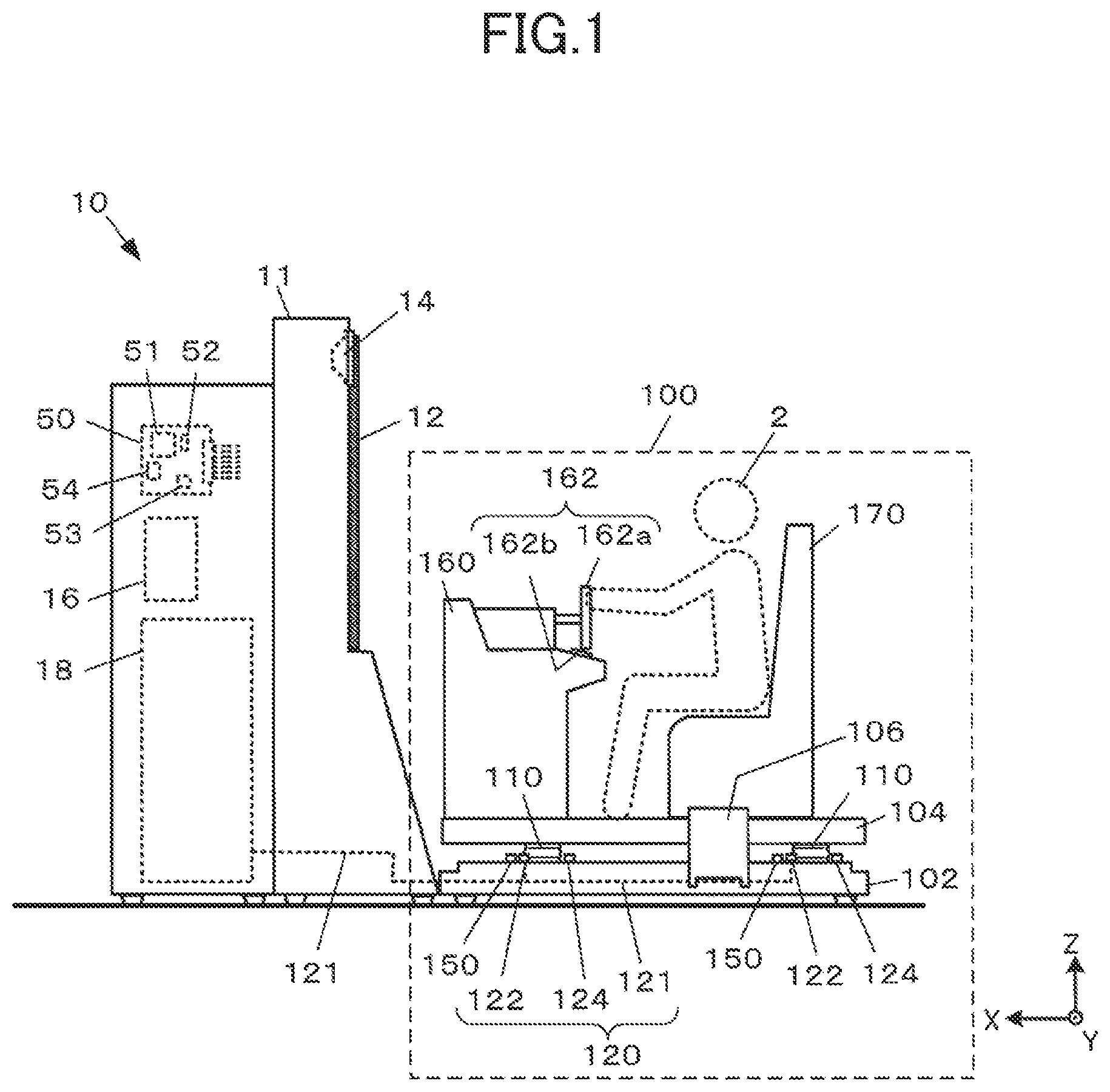 Patent US12616906 Figure 1 – Amusement game equipment