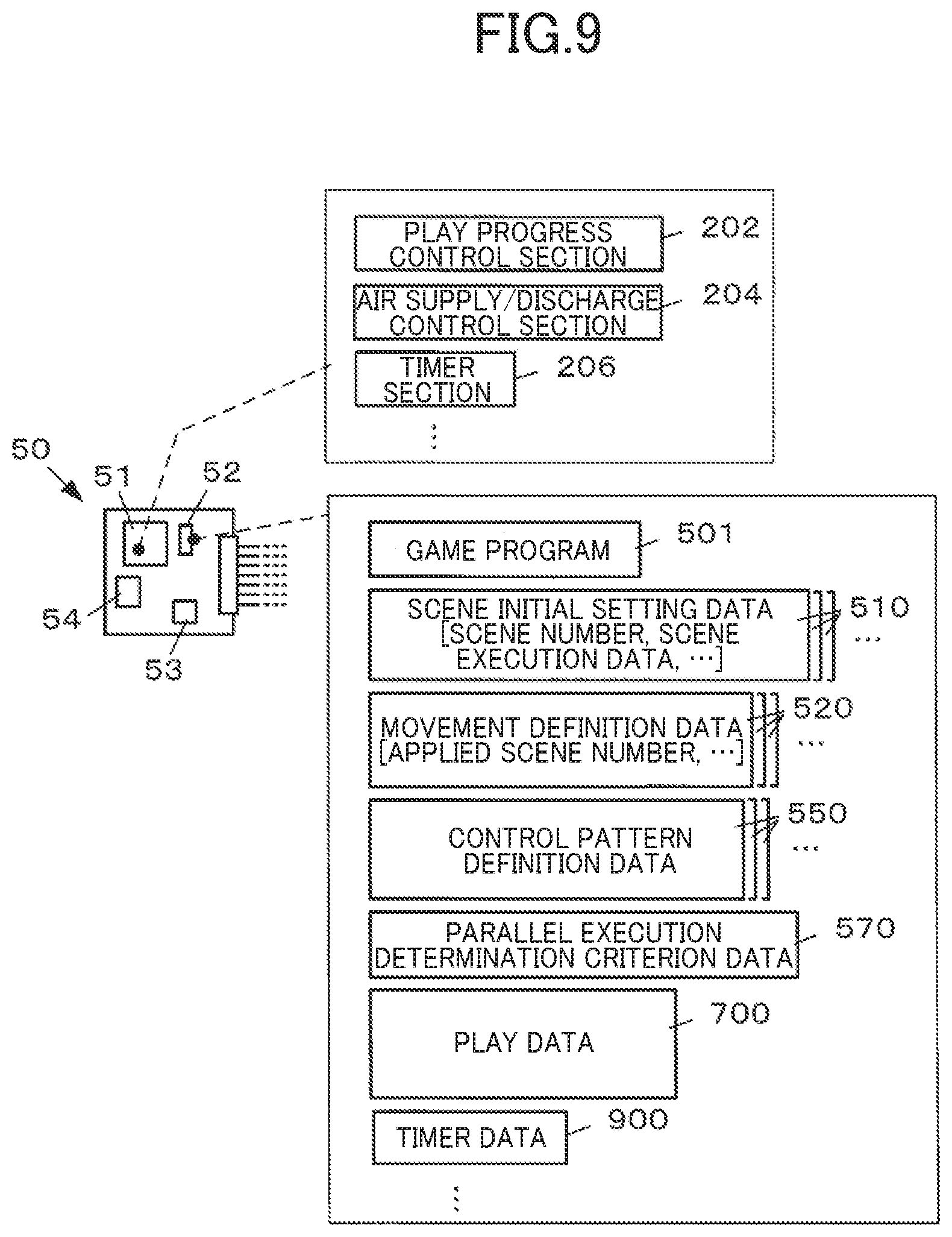 Patent US12616906 Figure 9 – Amusement game equipment