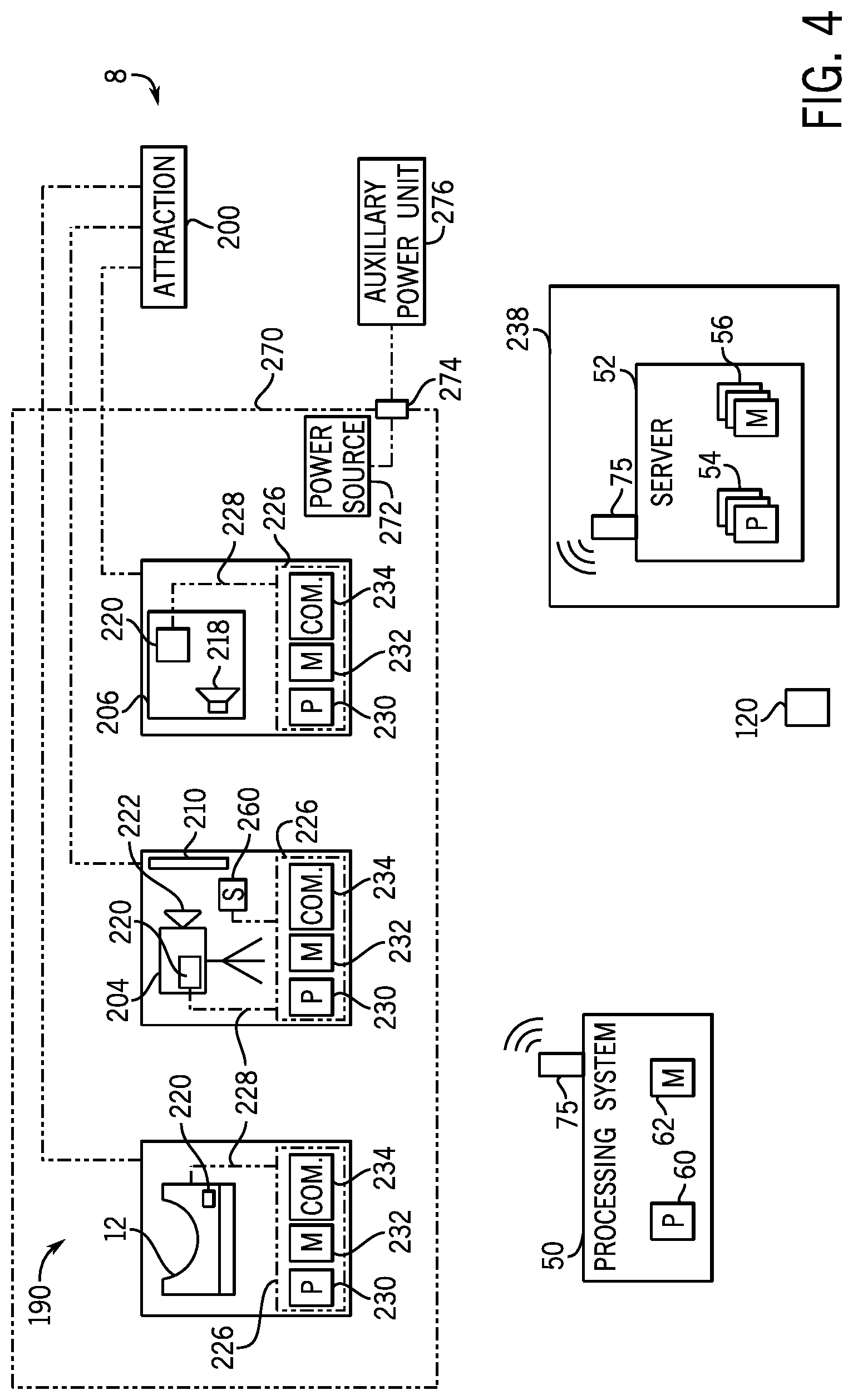 Patent US12616907 Figure 4 – Amusement content processing systems and methods