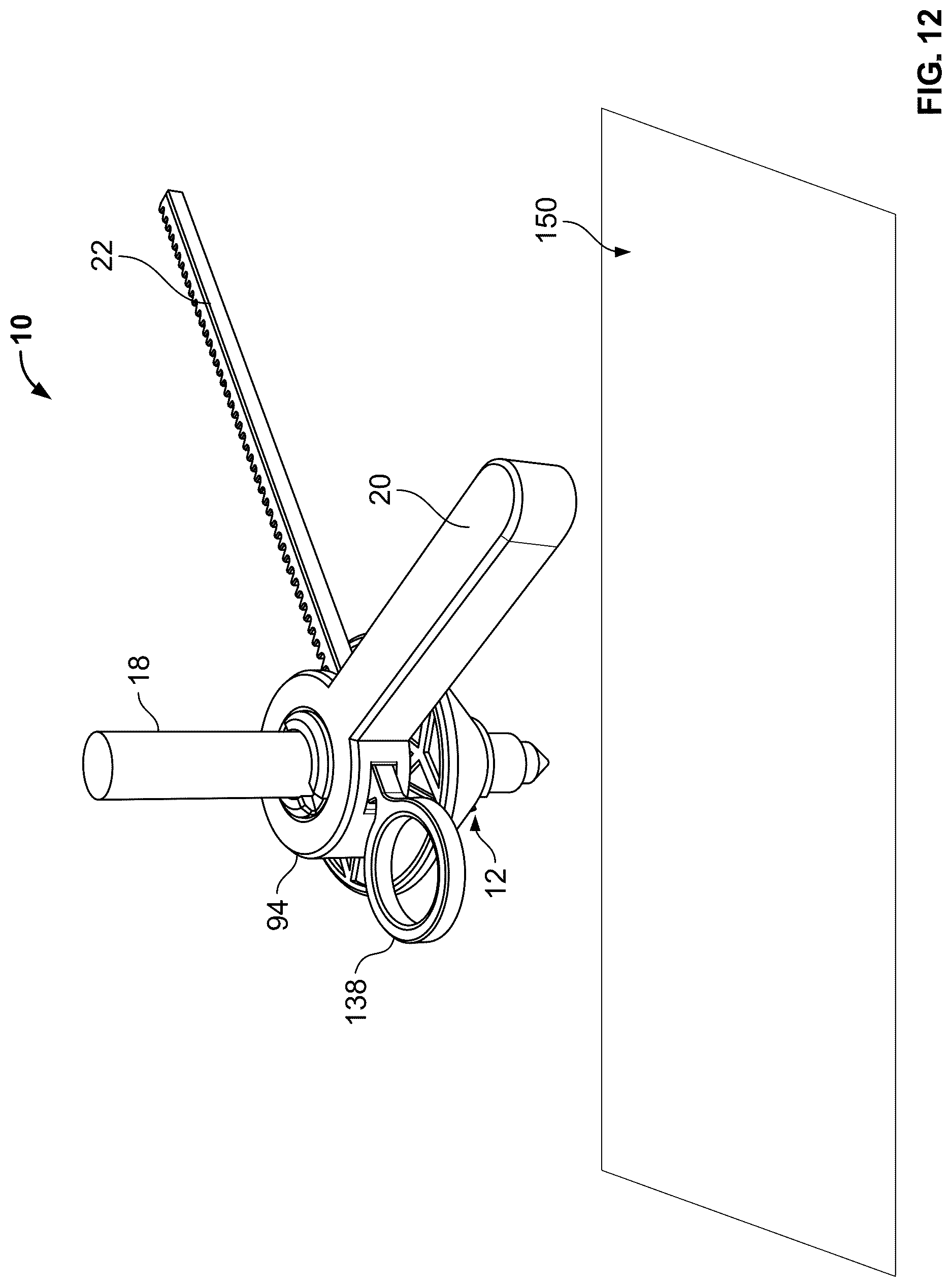 Patent US12616908 Figure 14 – Spinning top attachment device for writing and drawing instruments