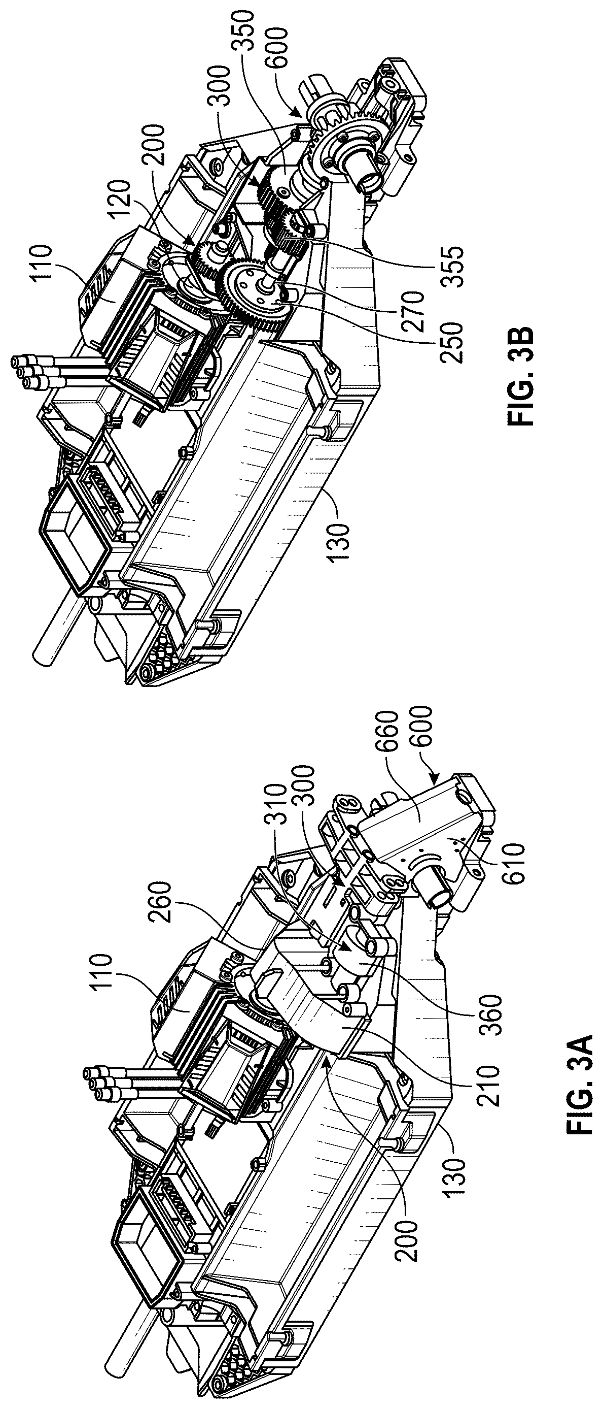 Patent US12616910 Figure 3 – Model vehicle sealed driveline