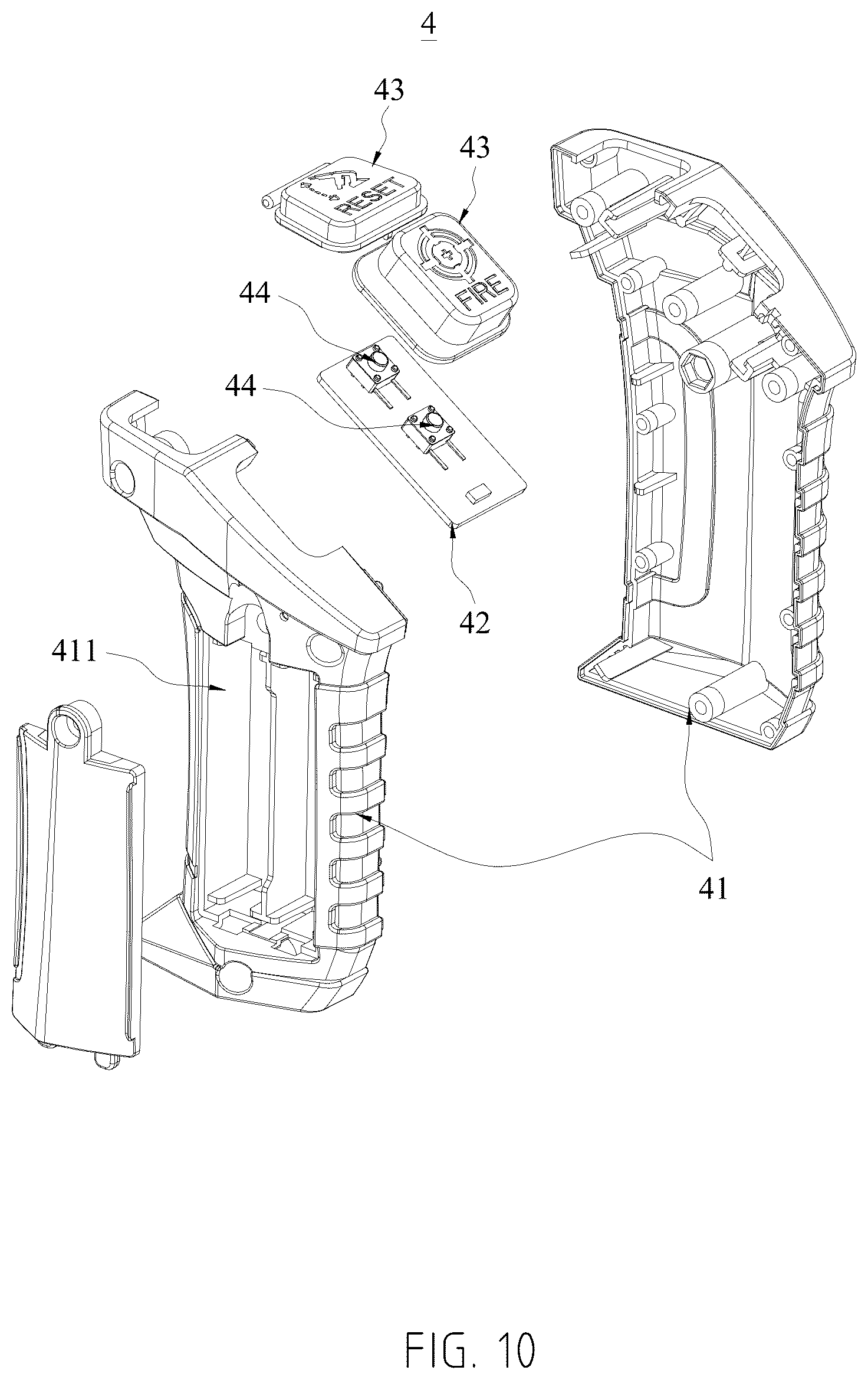Patent US12616912 Figure 10 – Posture sensing toy