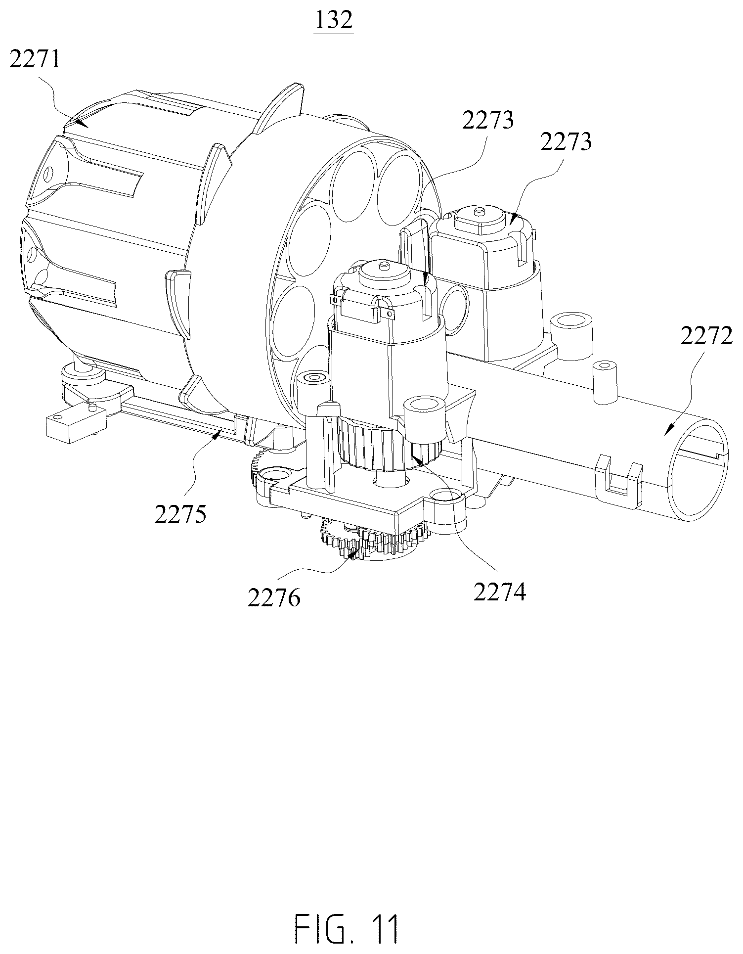 Patent US12616912 Figure 11 – Posture sensing toy