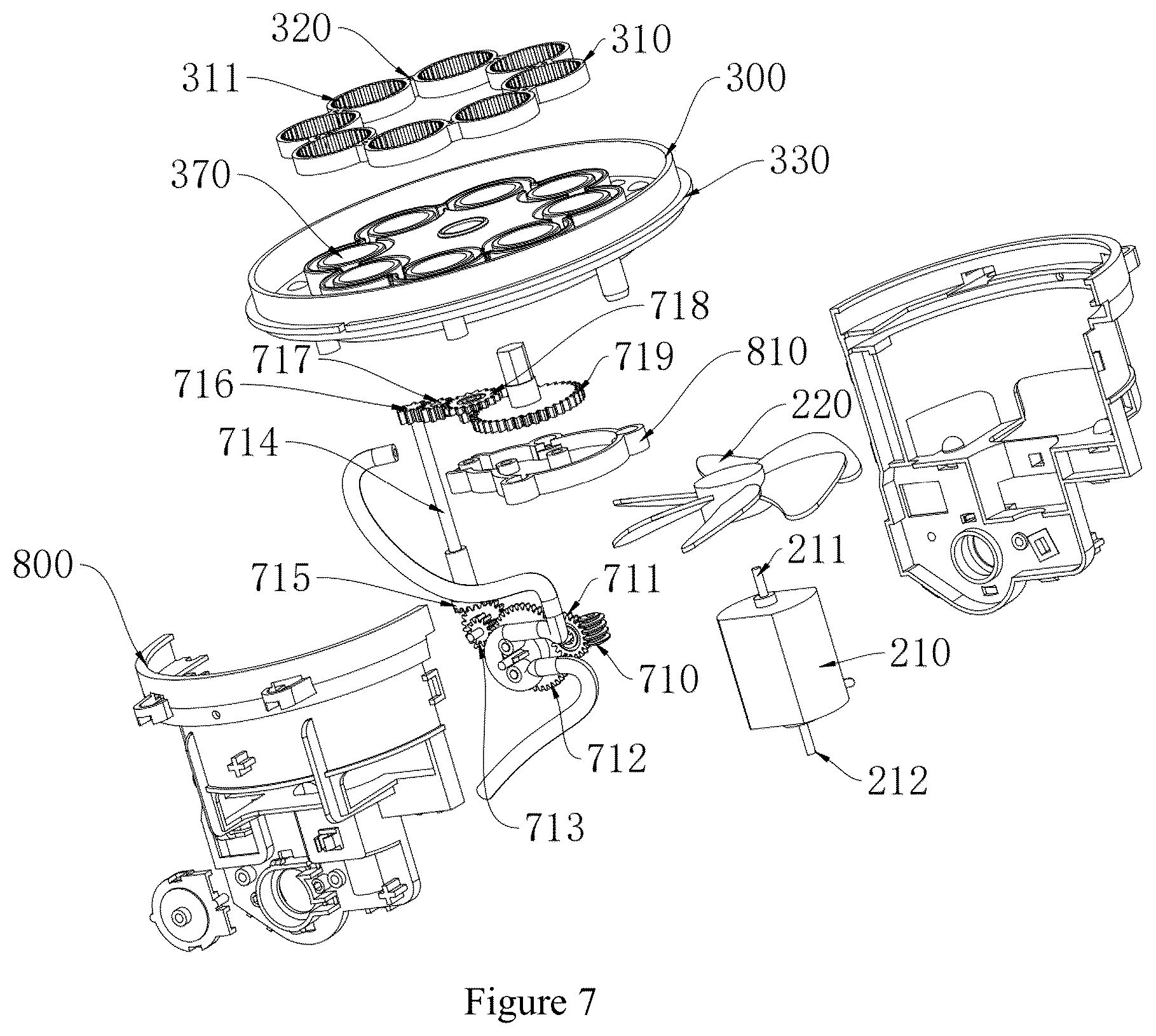 Patent US12616913 Figure 7 – Vertical bubble machine