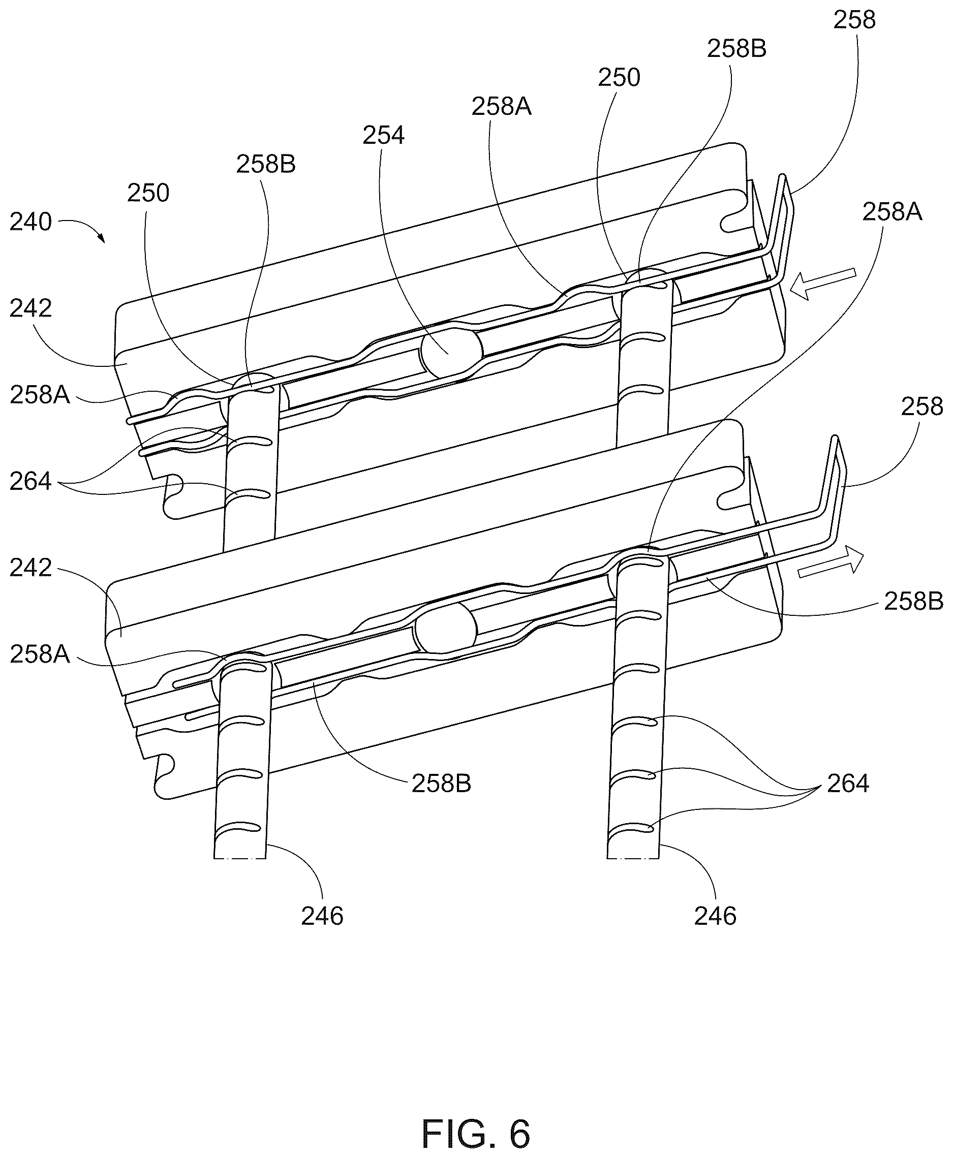 Patent US12616914 Figure 6 – Convertible counterweight rigging system