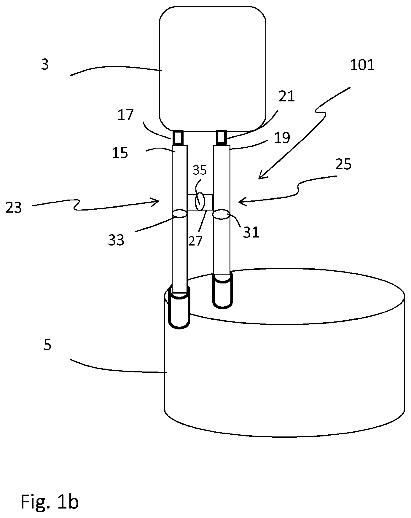 Patent US12616918 Figure 2 – Connection device for a separation system such as a chromatography system