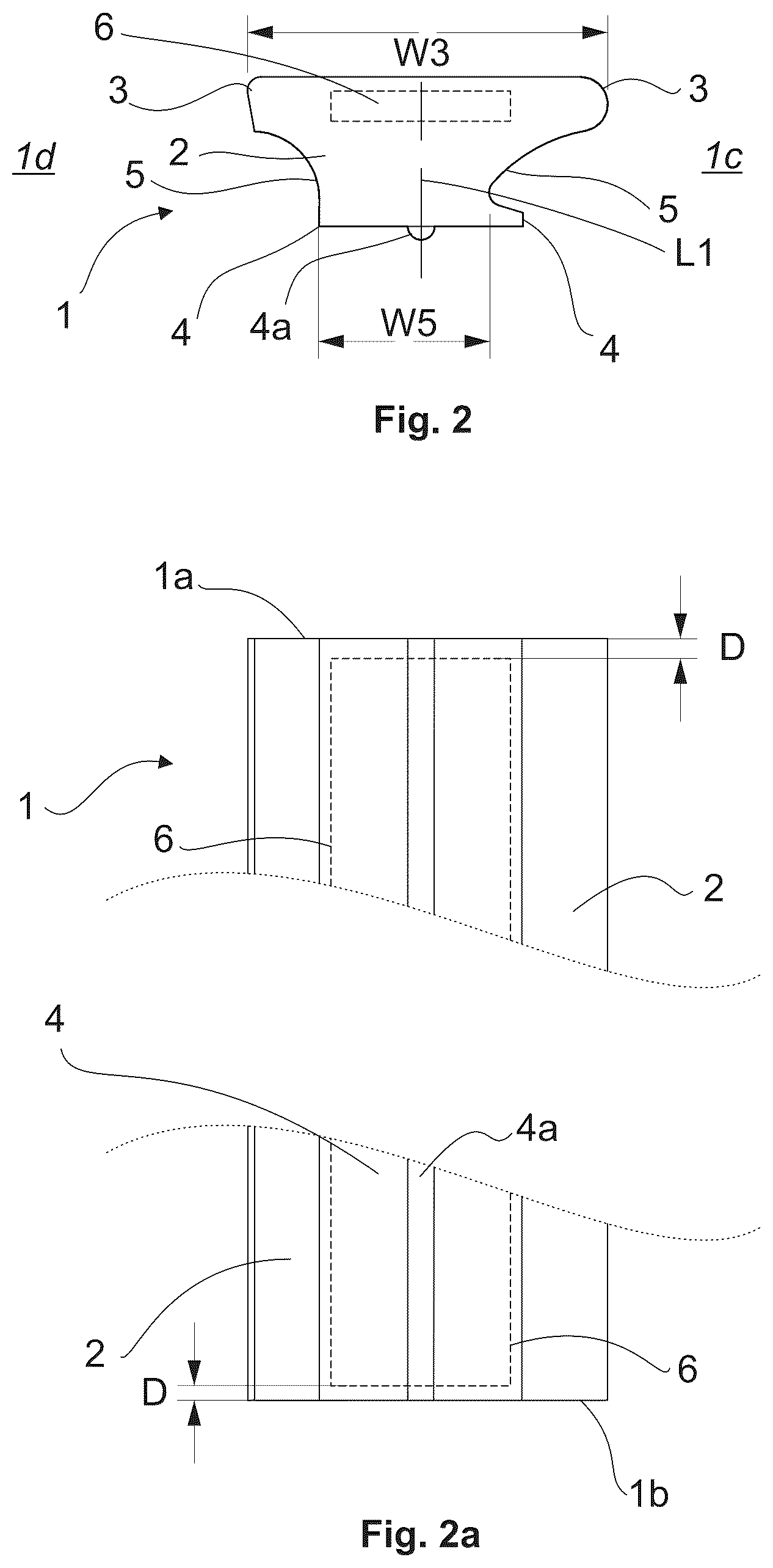 Patent US12616923 Figure 2 – Sealing strip for sealing adjacent filter plate assemblies of a filter press, such as a tower press, a filter frame, a filter frame assembly and a filter apparatus