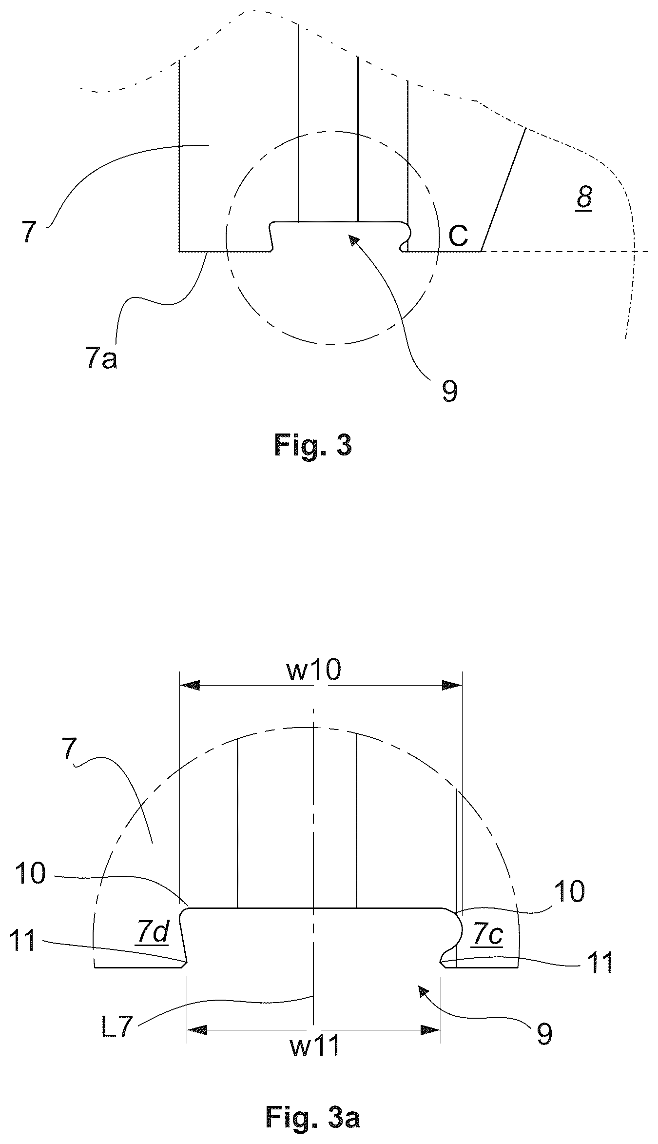 Patent US12616923 Figure 3 – Sealing strip for sealing adjacent filter plate assemblies of a filter press, such as a tower press, a filter frame, a filter frame assembly and a filter apparatus