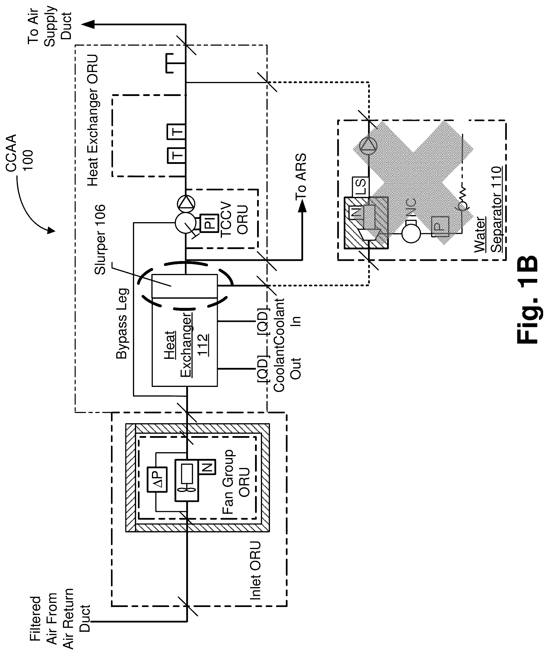 Patent US12616927 Figure 2 – Two-phase separator device for removing condensate or particulate from a gas stream