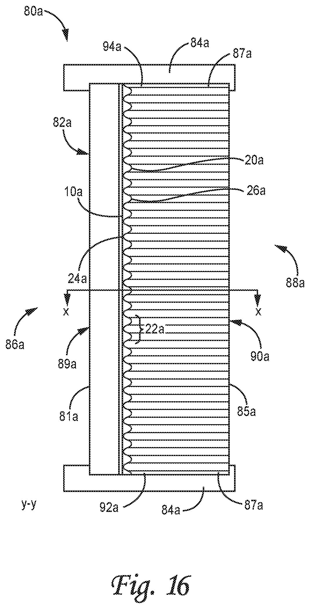 Patent US12616928 Figure 16 – Filter element with improved dust loading