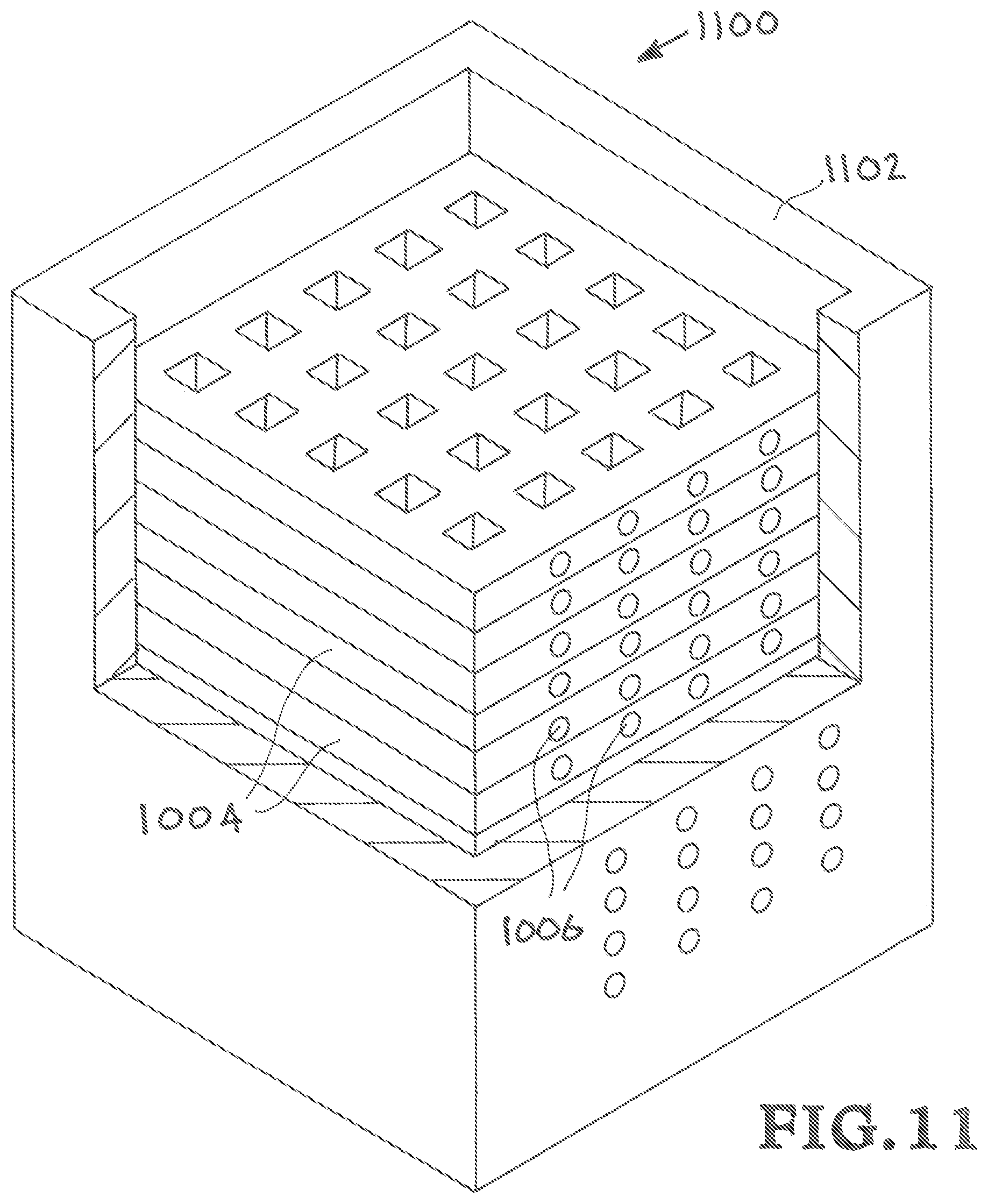 Patent US12616930 Figure 10 – Composite 3D-printed reactors for gas absorption, purification, and reaction