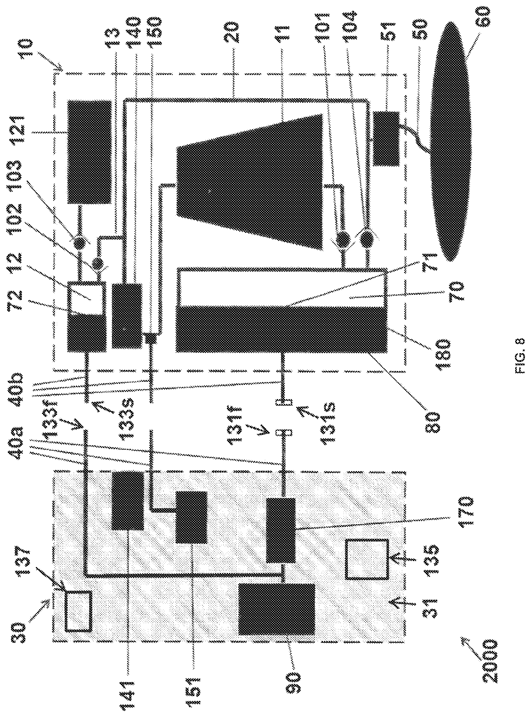 Patent US12616938 Figure 8 – Filter device for dialysis applications