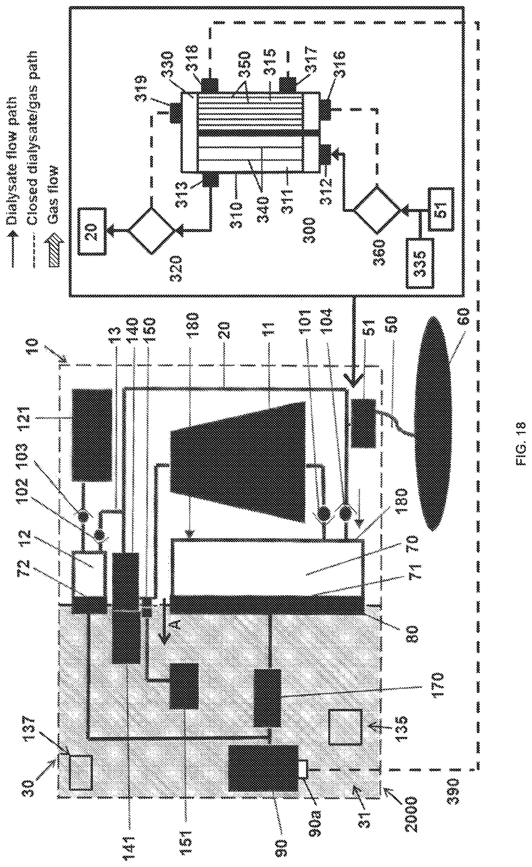 Patent US12616938 Figure 18 – Filter device for dialysis applications