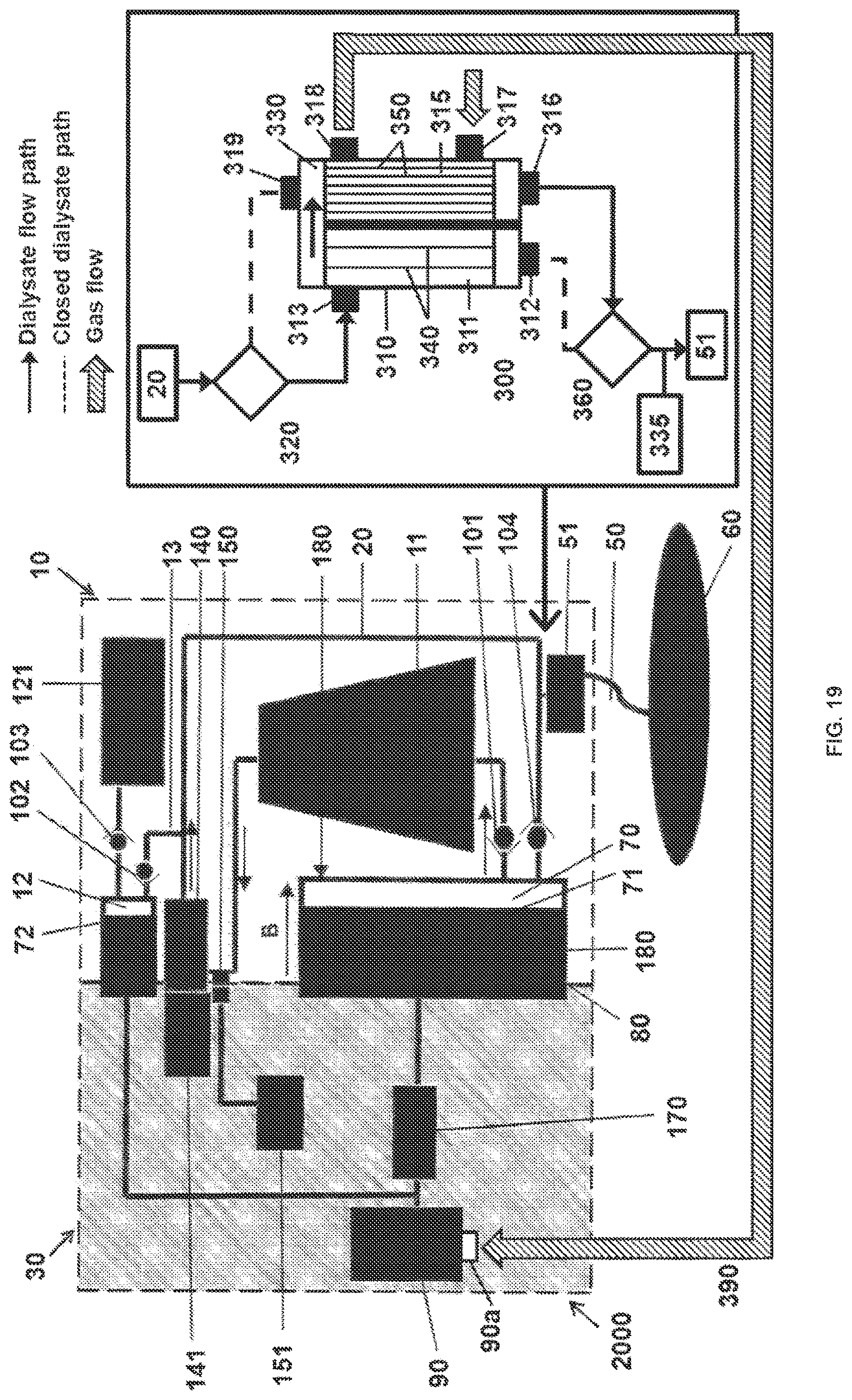 Patent US12616938 Figure 19 – Filter device for dialysis applications