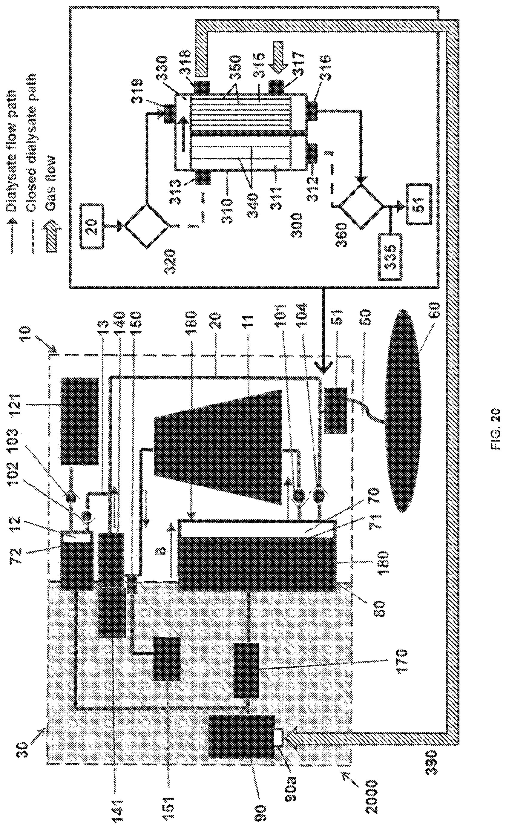 Patent US12616938 Figure 20 – Filter device for dialysis applications