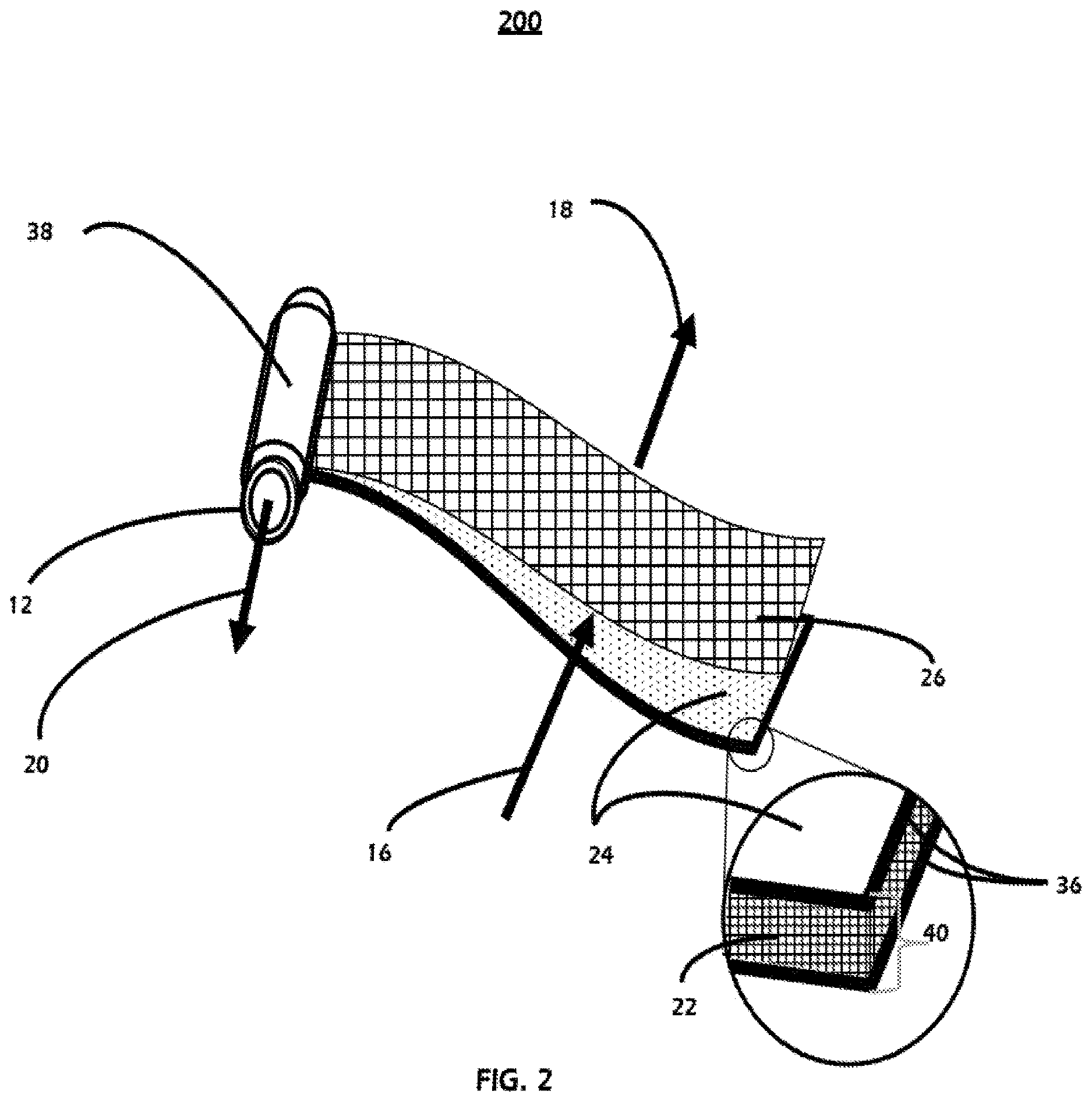 Patent US12616939 Figure 2 – Variable velocity patterns in cross-flow filtration