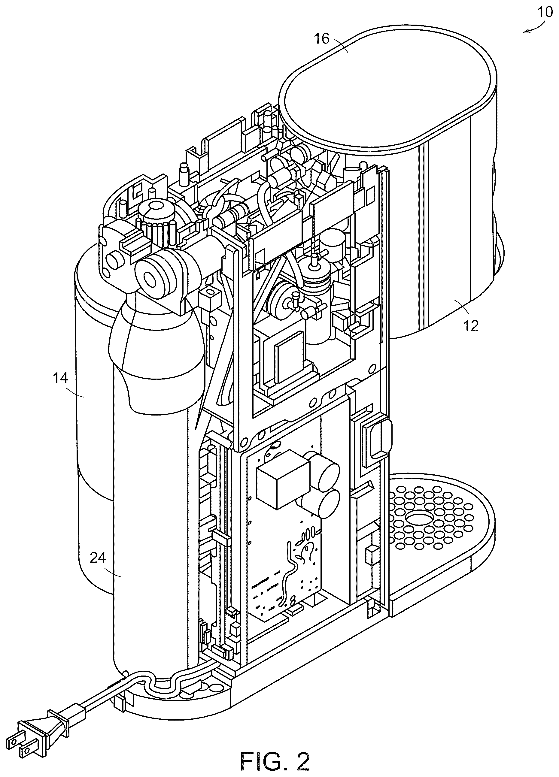 Patent US12616945 Figure 2 – Mixing funnel