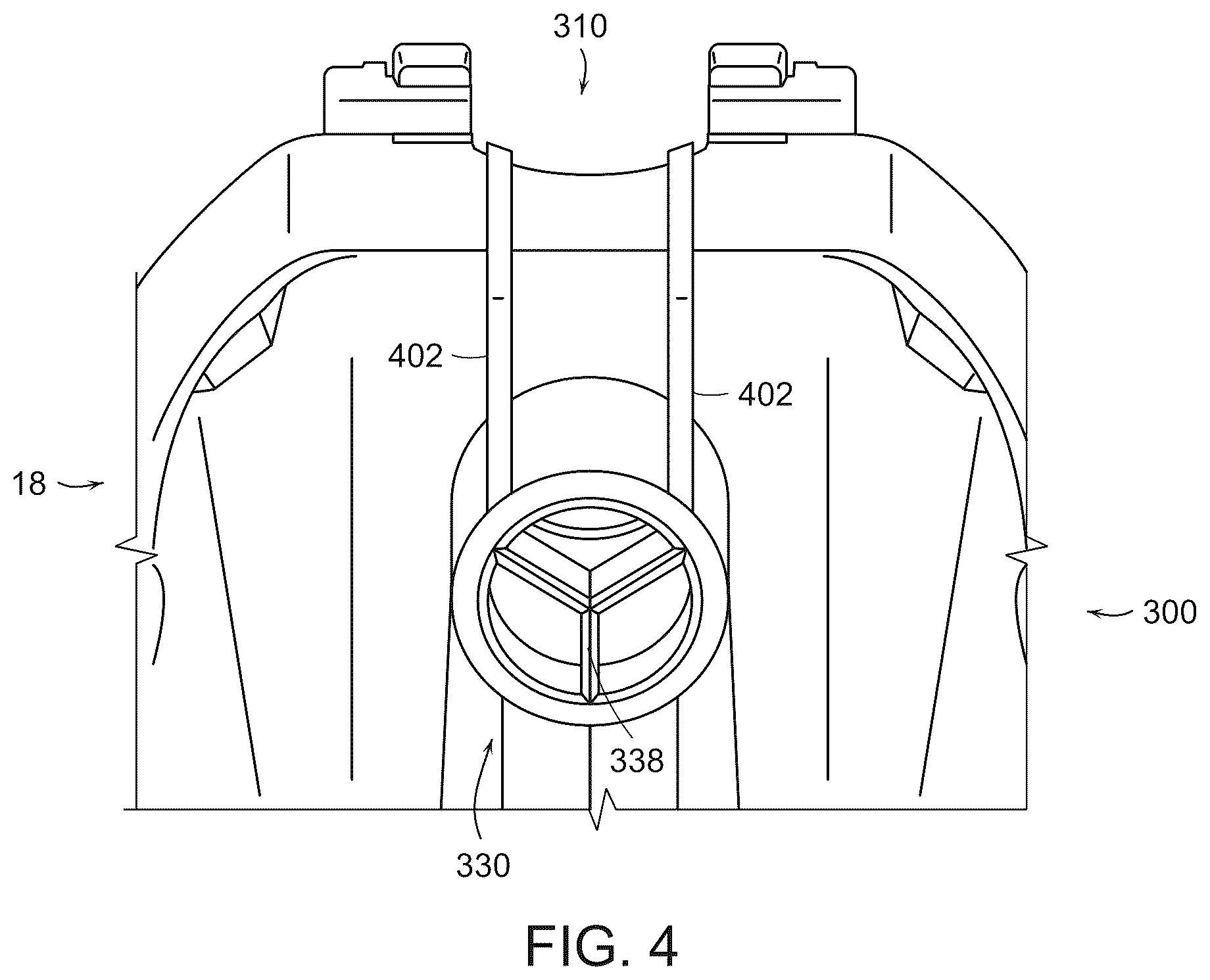 Patent US12616945 Figure 5 – Mixing funnel
