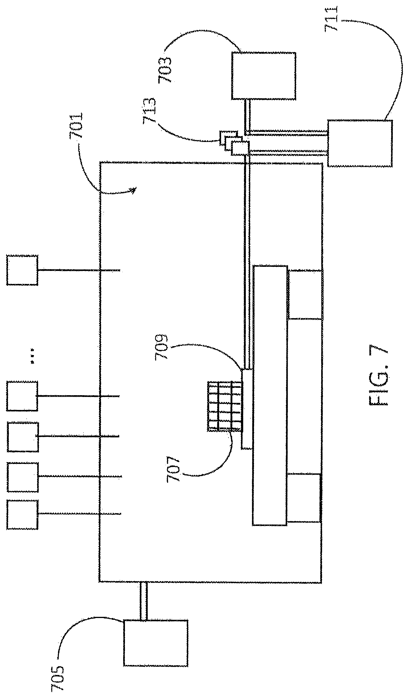Patent US12616949 Figure 8 – Row-independent oligonucleotide synthesis