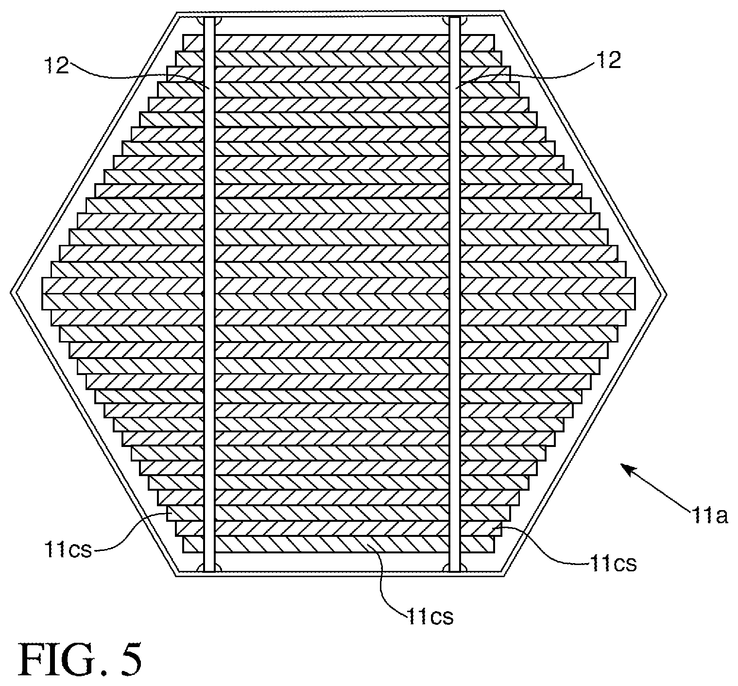 Patent US12616950 Figure 5 – Apparatuses and processes for distillation and distillation column assembly