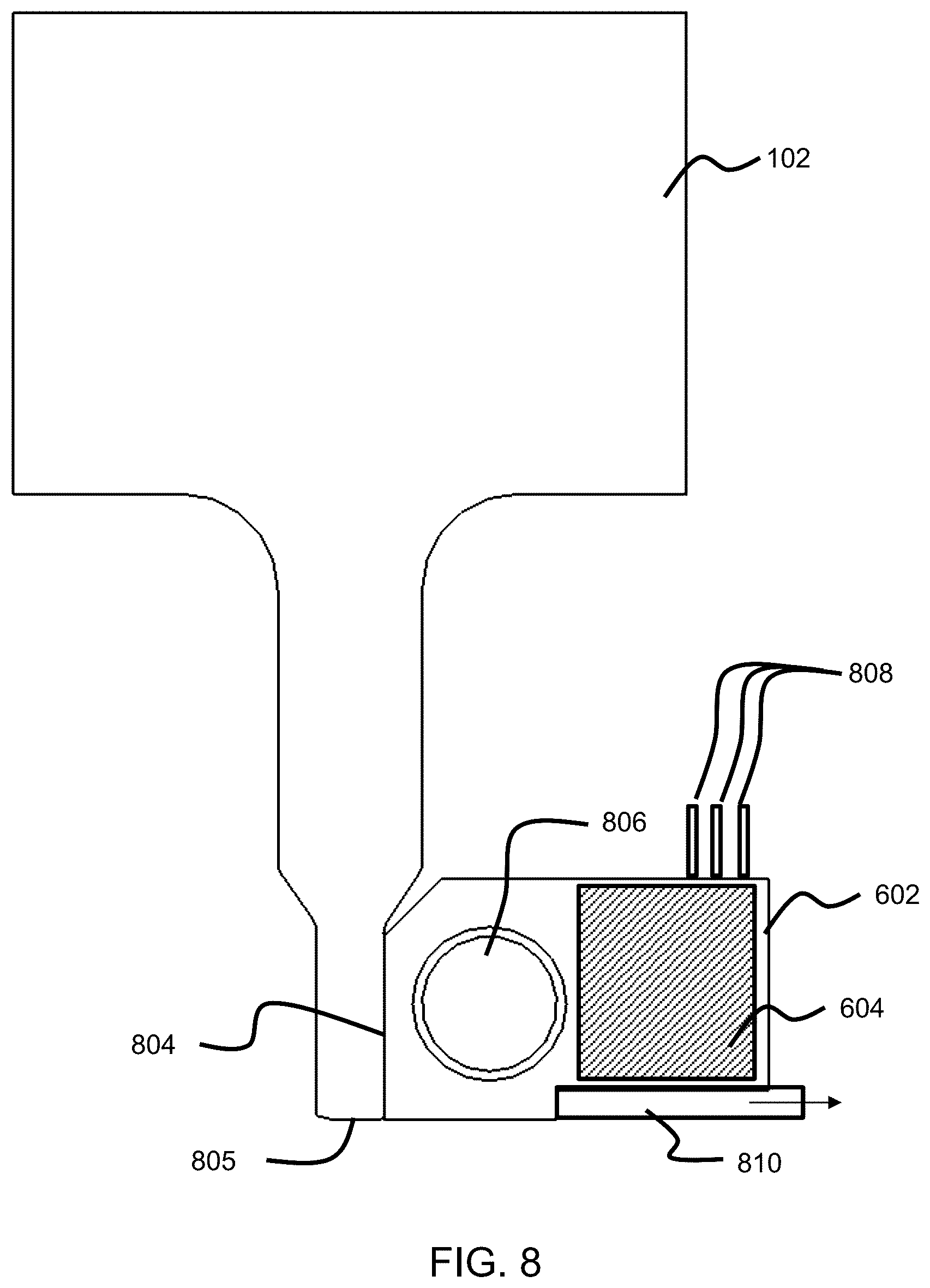 Patent US12616951 Figure 8 – Cooling methods for ultrasonic forming and bonding of polymeric webs