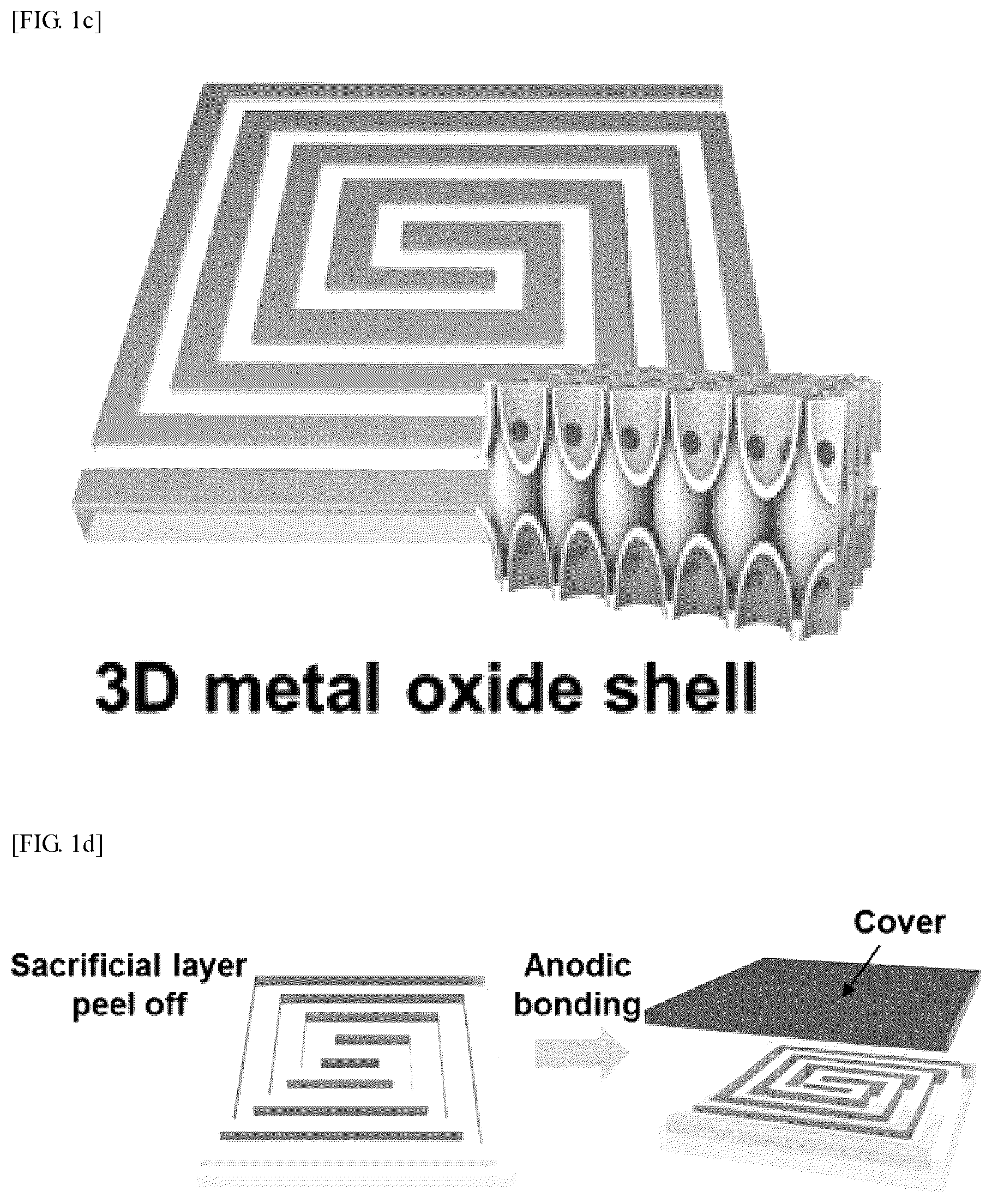 Patent US12616958 Figure 2 – Micro-separator including 3D ordered nanoshell structure of ceramic-polymer composite for gas chromatography, method for fabricating the same and method for separating gas mixture using the same