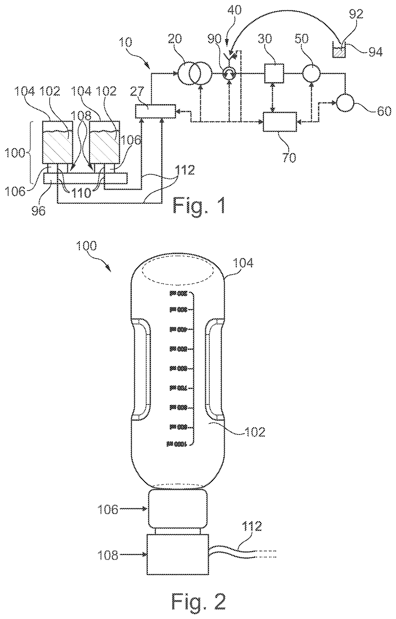 Patent US12616968 — Mobile phase supply device with fluidically normally closed port and cap devices — Figure 1