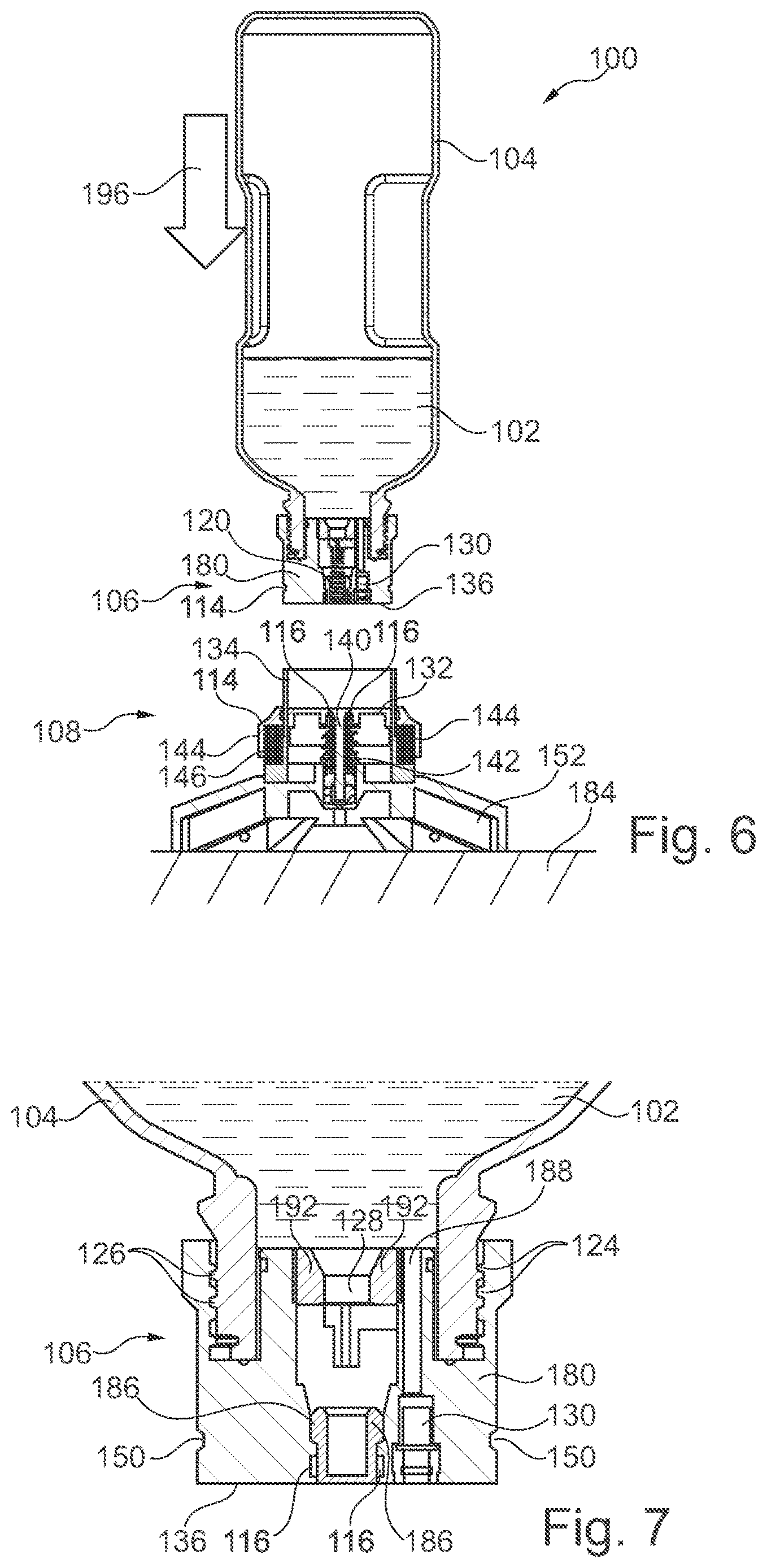 Patent US12616968 Figure 3 – Mobile phase supply device with fluidically normally closed port and cap devices