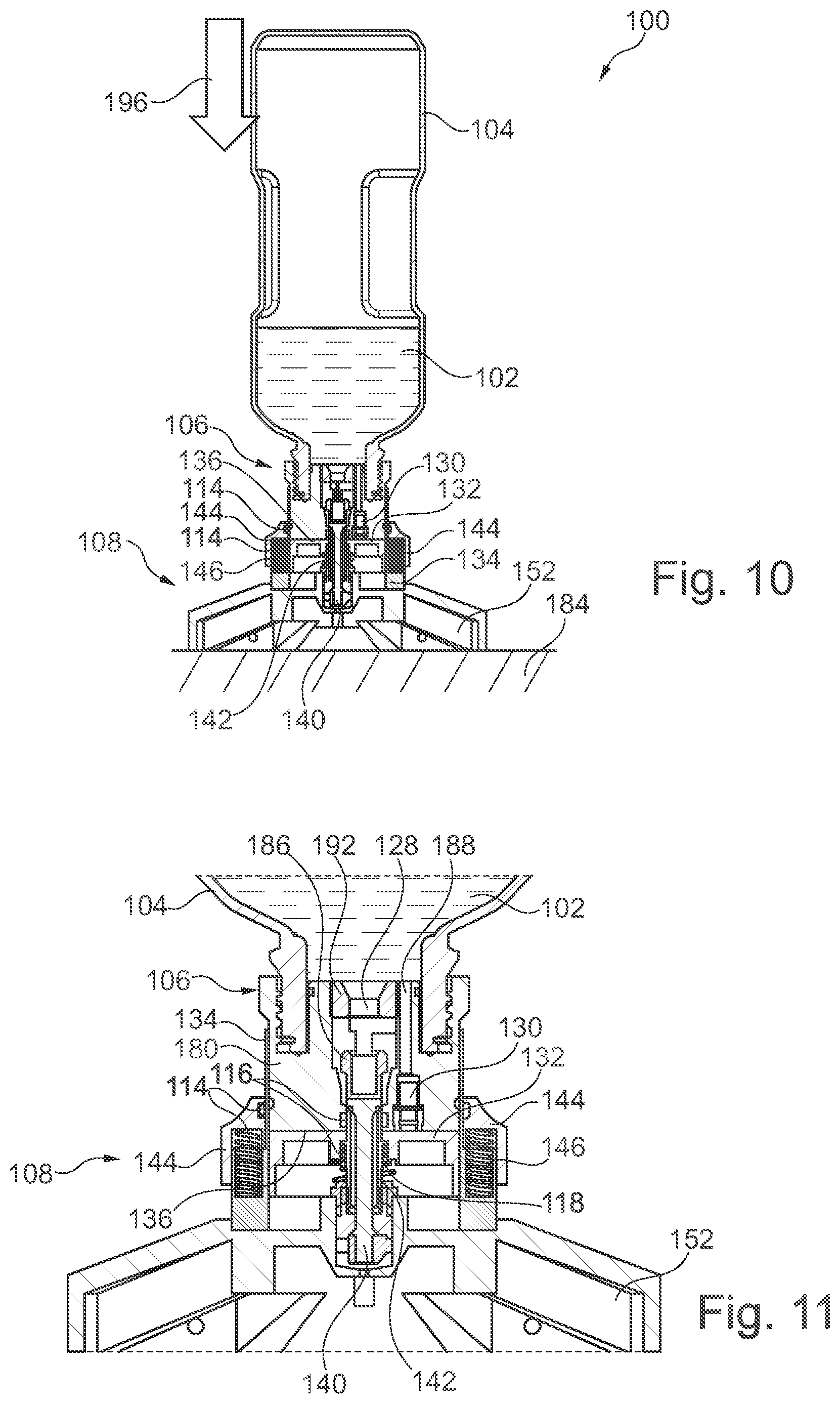 Patent US12616968 Figure 5 – Mobile phase supply device with fluidically normally closed port and cap devices