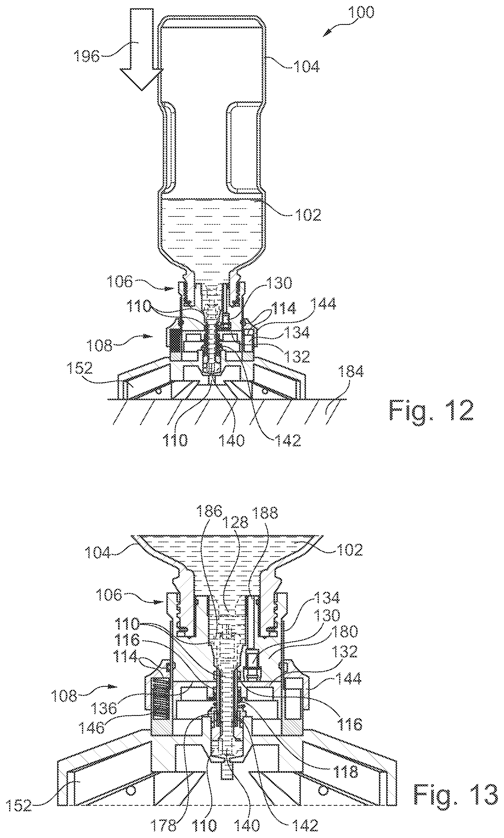 Patent US12616968 Figure 6 – Mobile phase supply device with fluidically normally closed port and cap devices