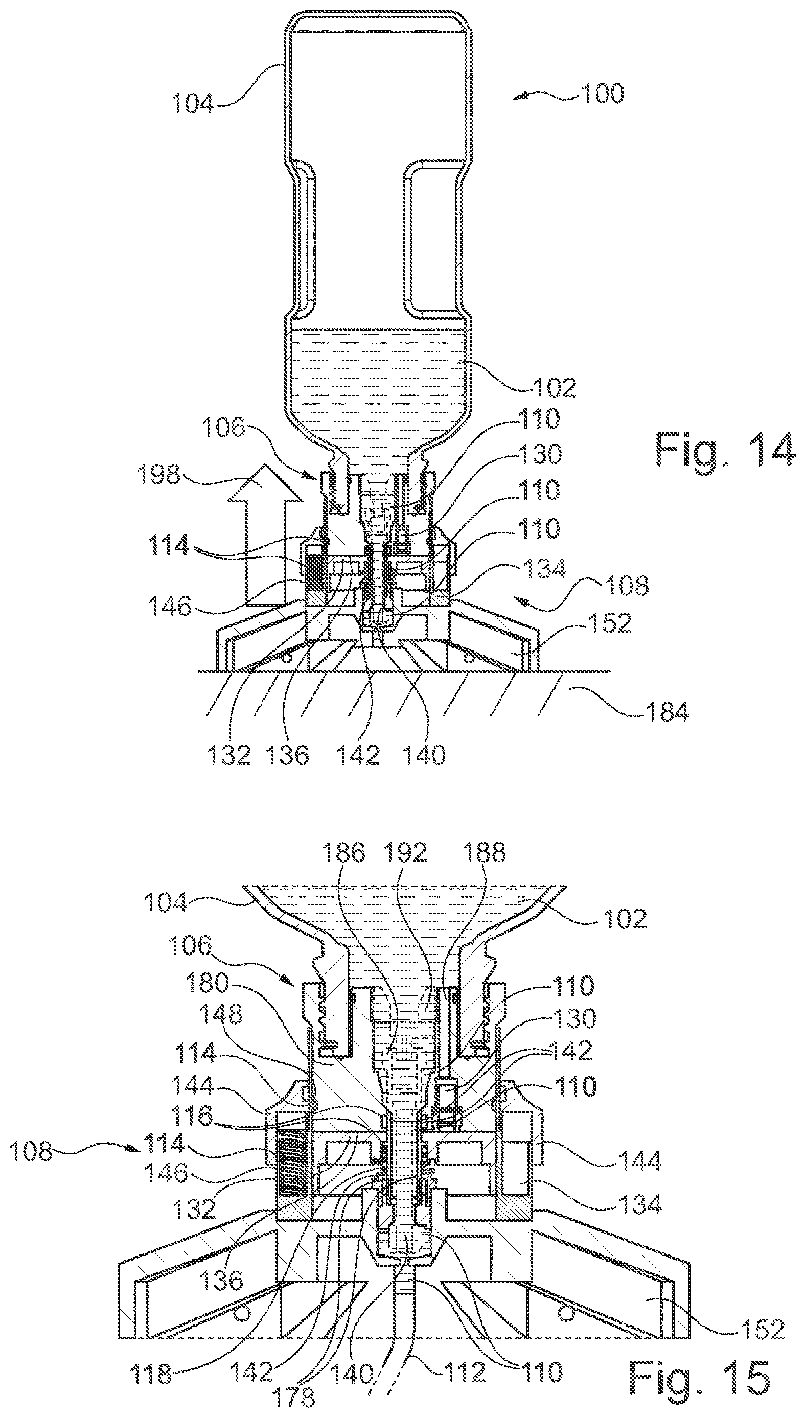 Patent US12616968 Figure 7 – Mobile phase supply device with fluidically normally closed port and cap devices